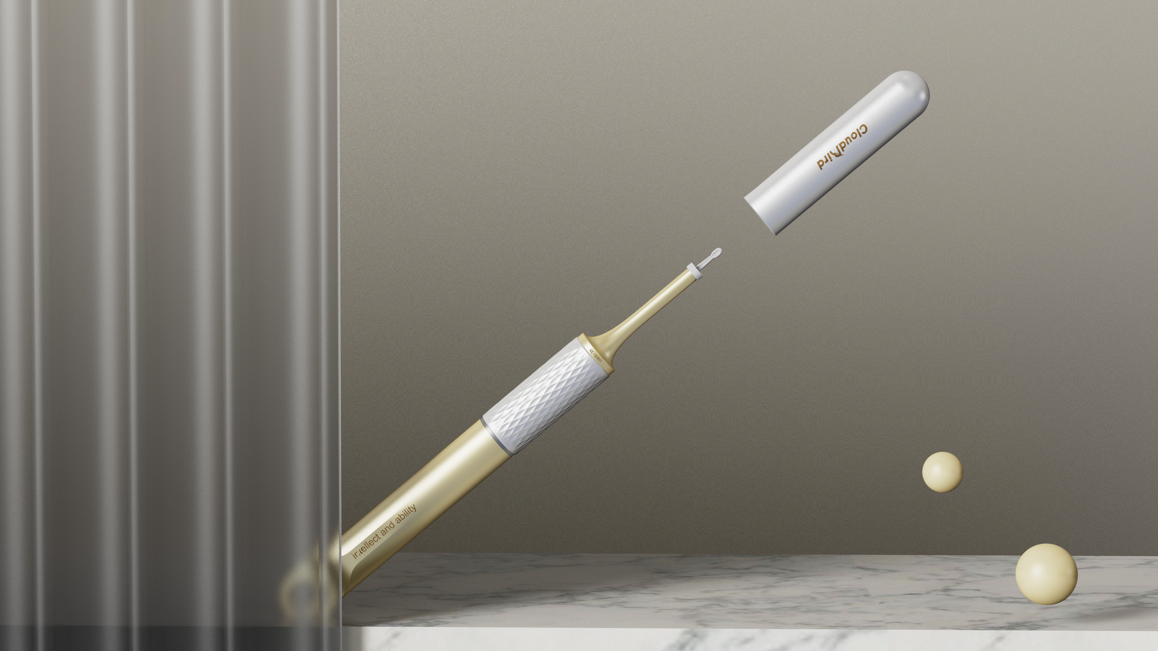 Earpick，Appearance design，product design，industrial design，Yunbo design，