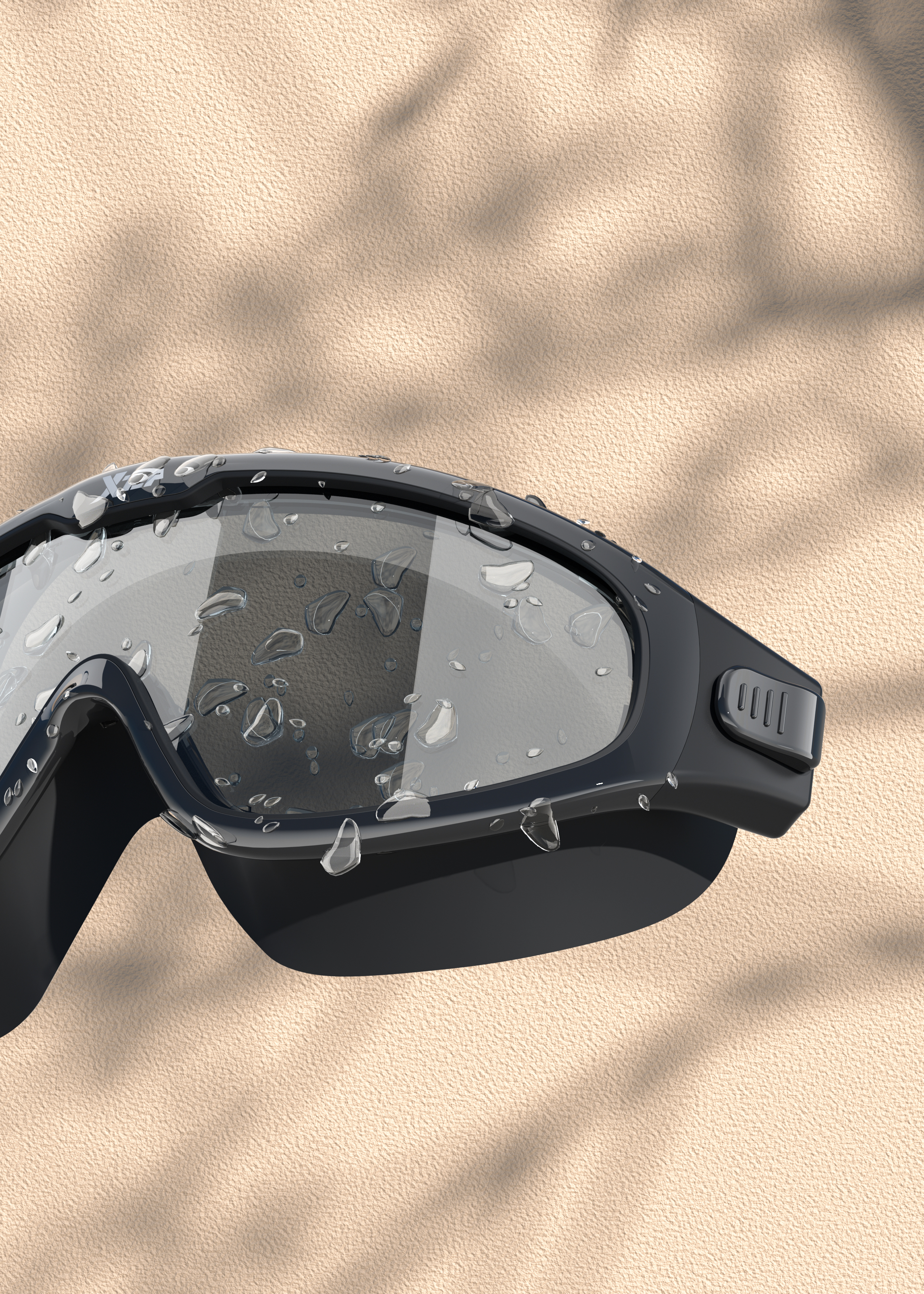Swimming goggles，Product modeling，Product rendering，c4d，oc，sports goods，online retailers，