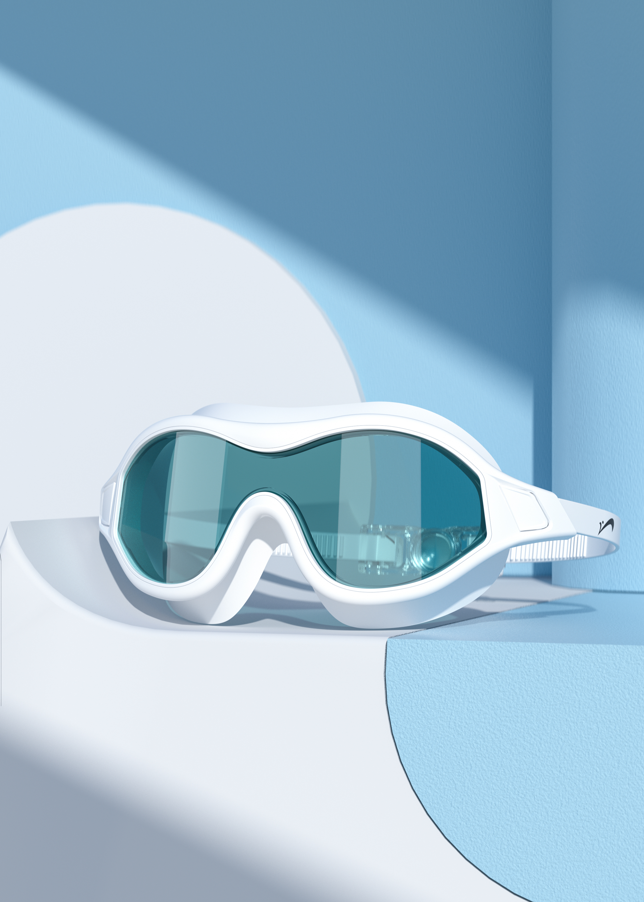 Swimming goggles，Product modeling，Product rendering，c4d，oc，sports goods，online retailers，