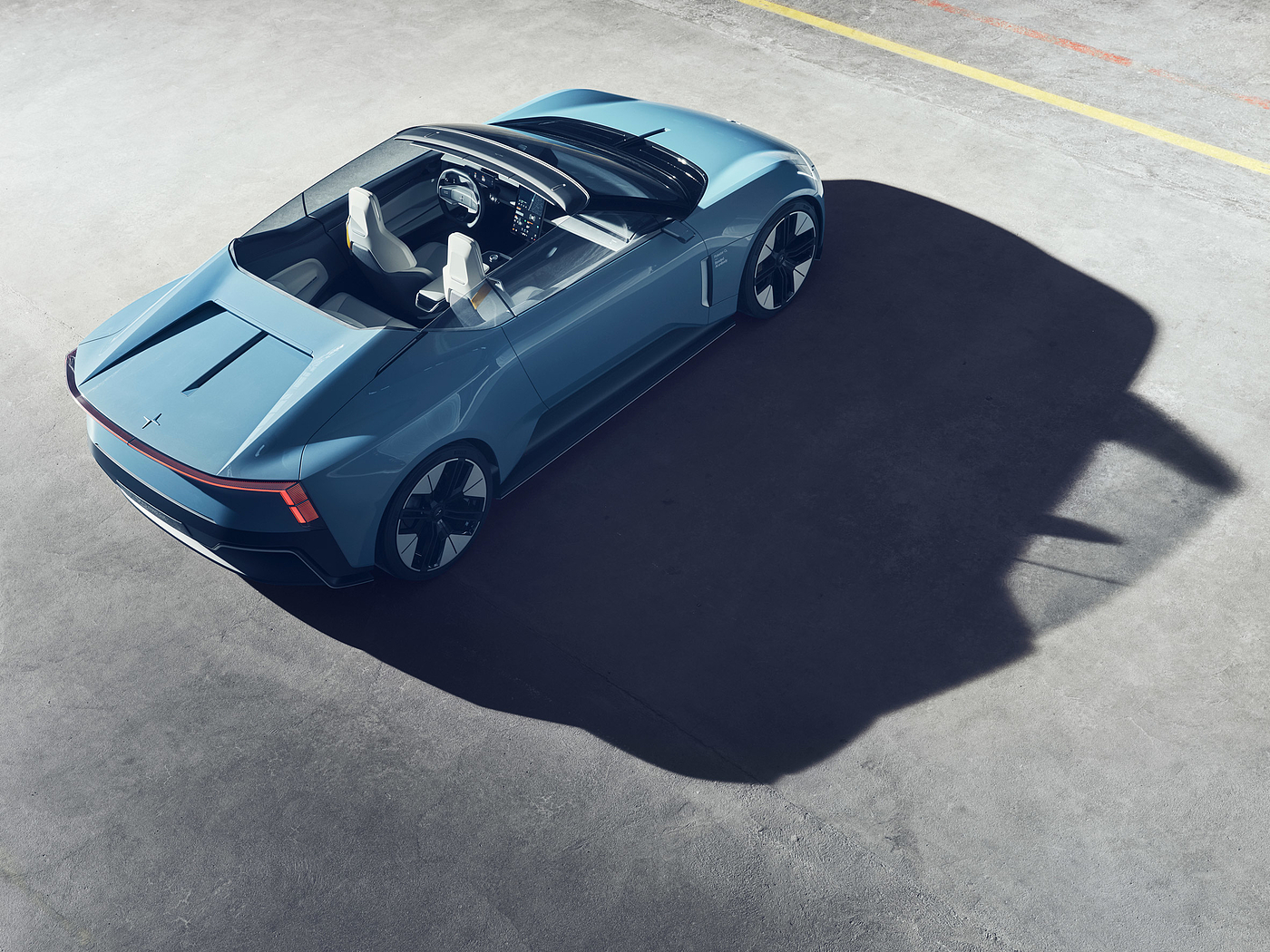 open car，electric vehicle，Sports car，Automobile UAV，Polestar，Polestar O2，