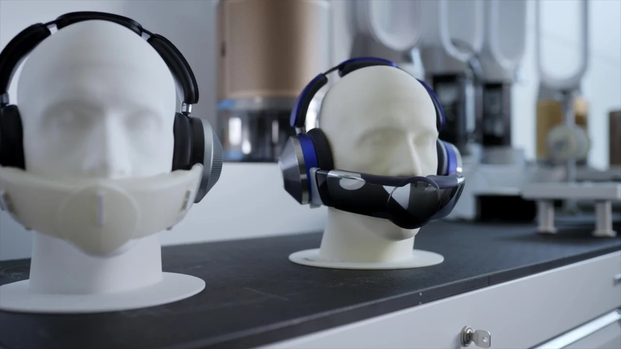 Dyson，headset，zone，music，product design，
