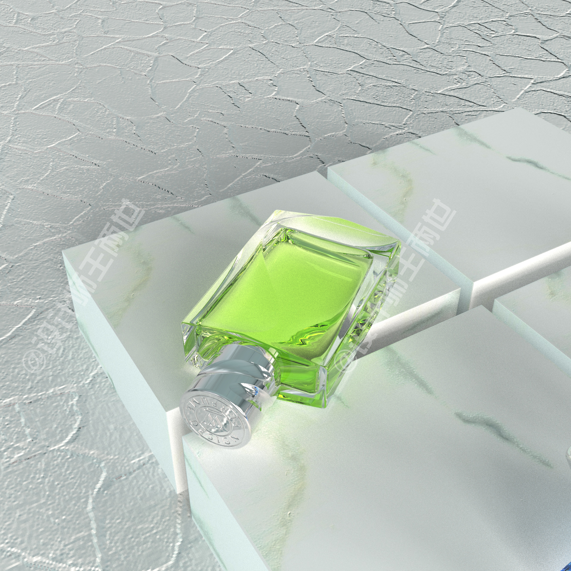 Perfume，Perfume bottle，Cosmetics，packing design，