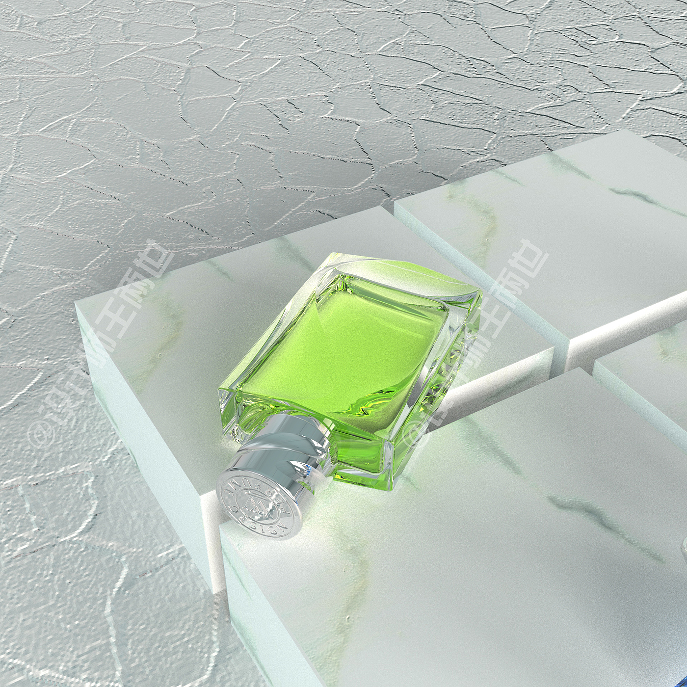 Perfume，Perfume bottle，Cosmetics，packing design，