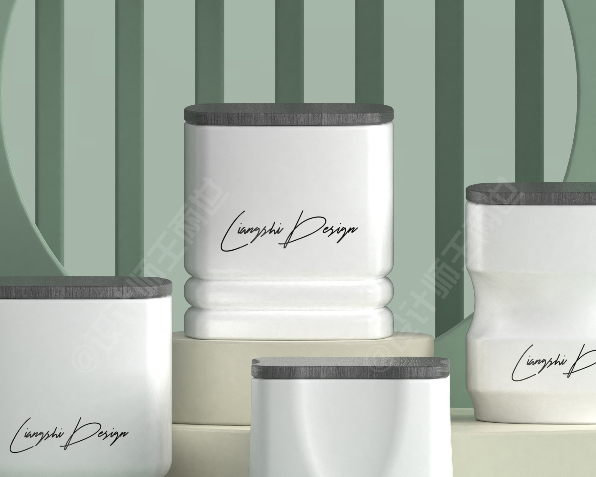 Aromatherapy，Scented candles，packing design，