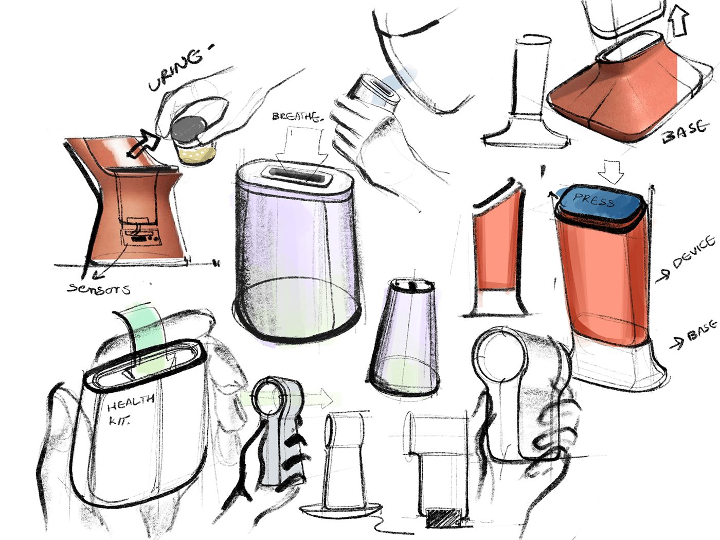 healthy，product design，Model，ux，ui，