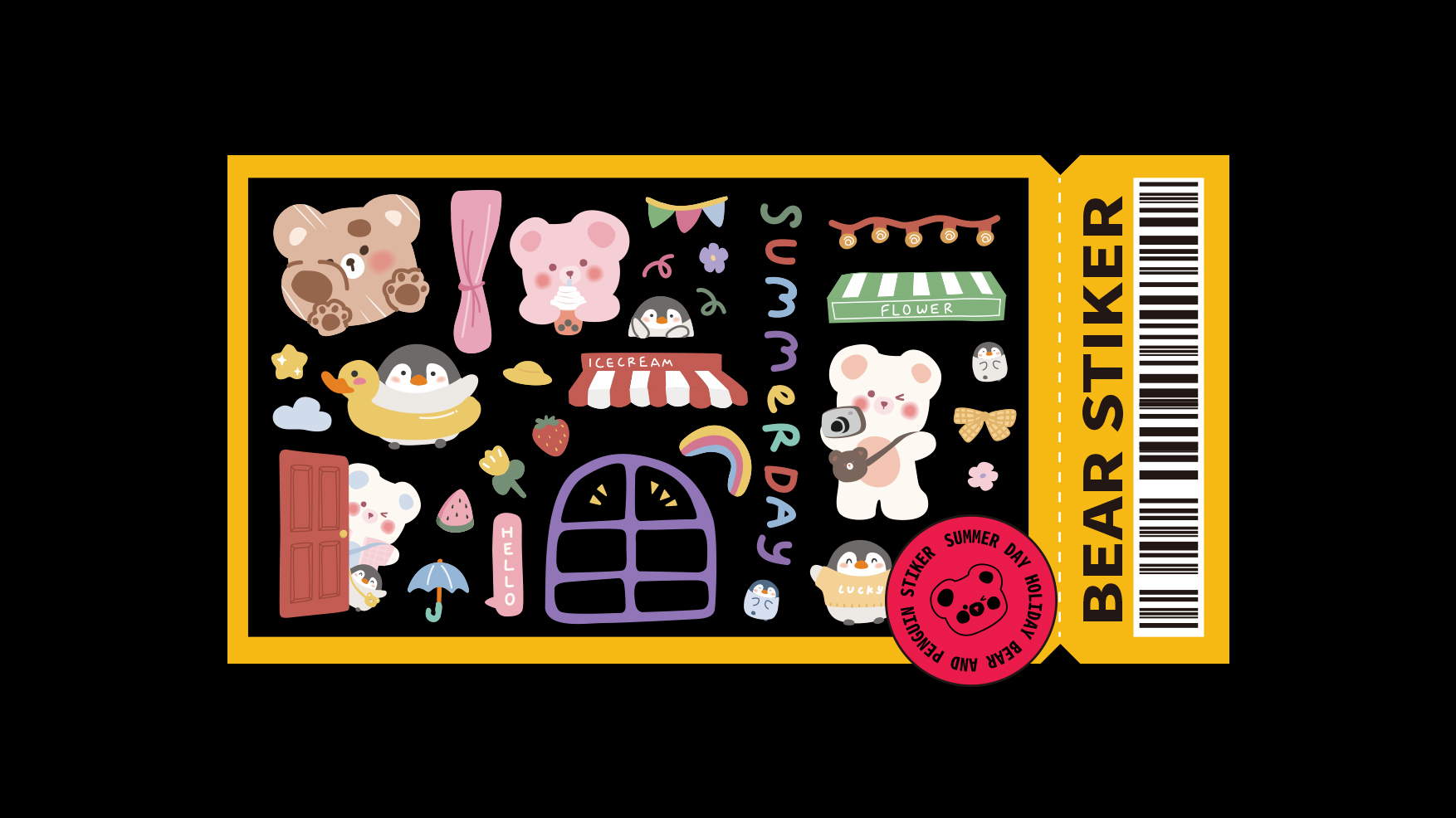 bear，Sticker，Water cup，Home Furnishing，