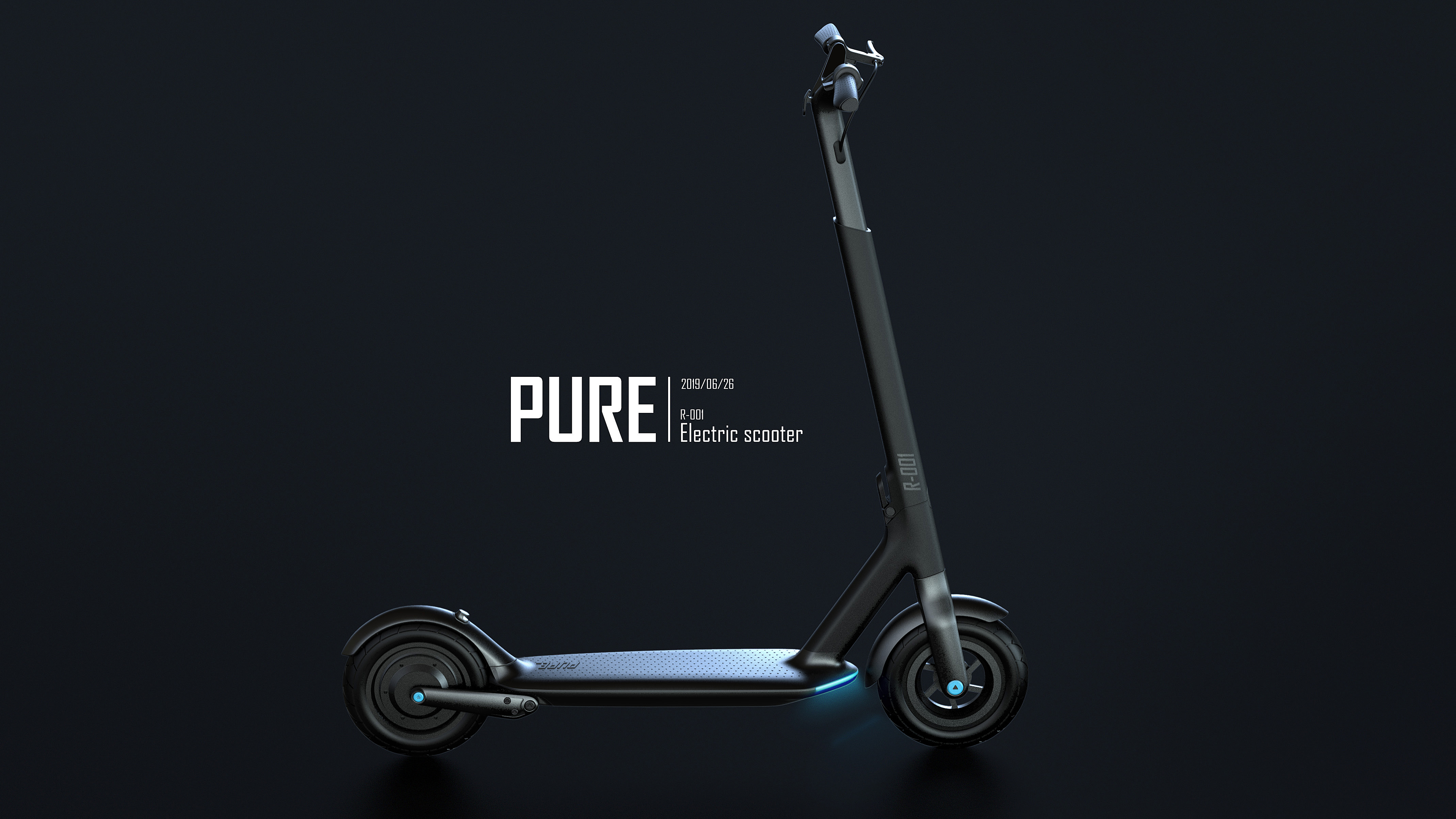 Husky original design，Appearance design，vehicle，Electric scooter，