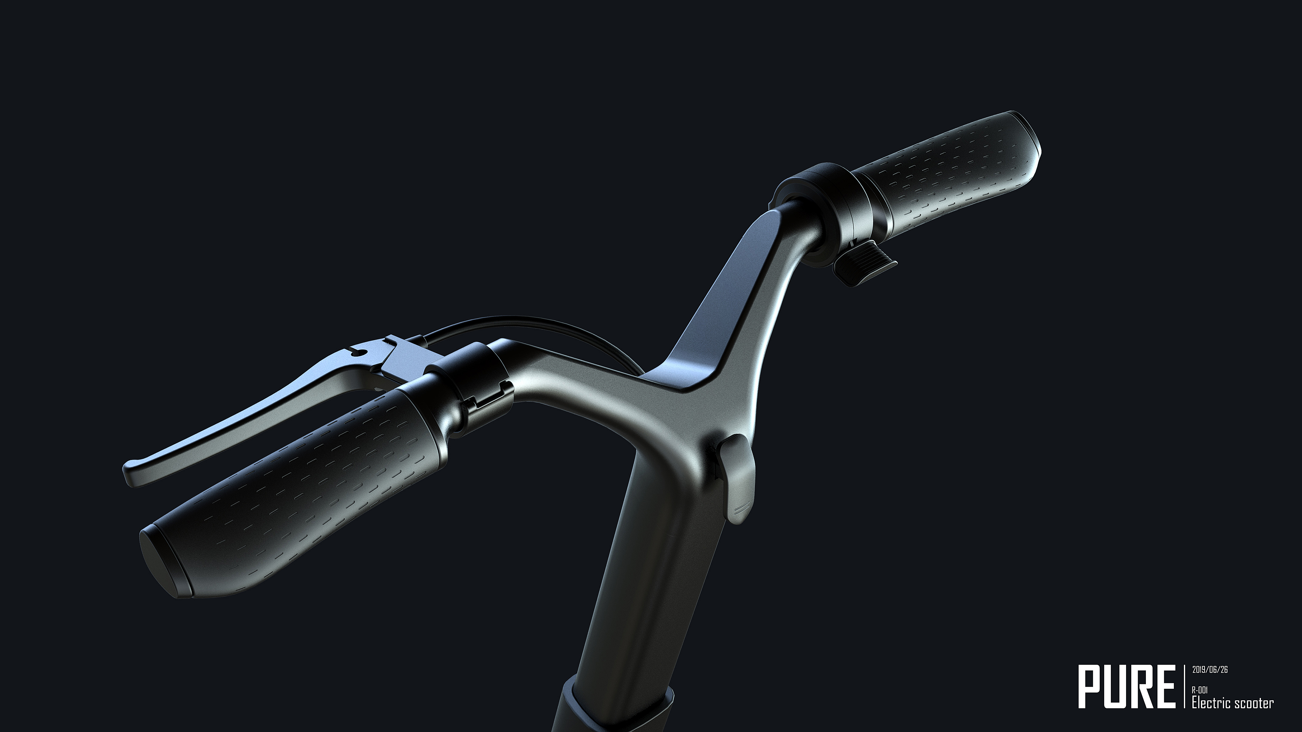 Husky original design，Appearance design，vehicle，Electric scooter，