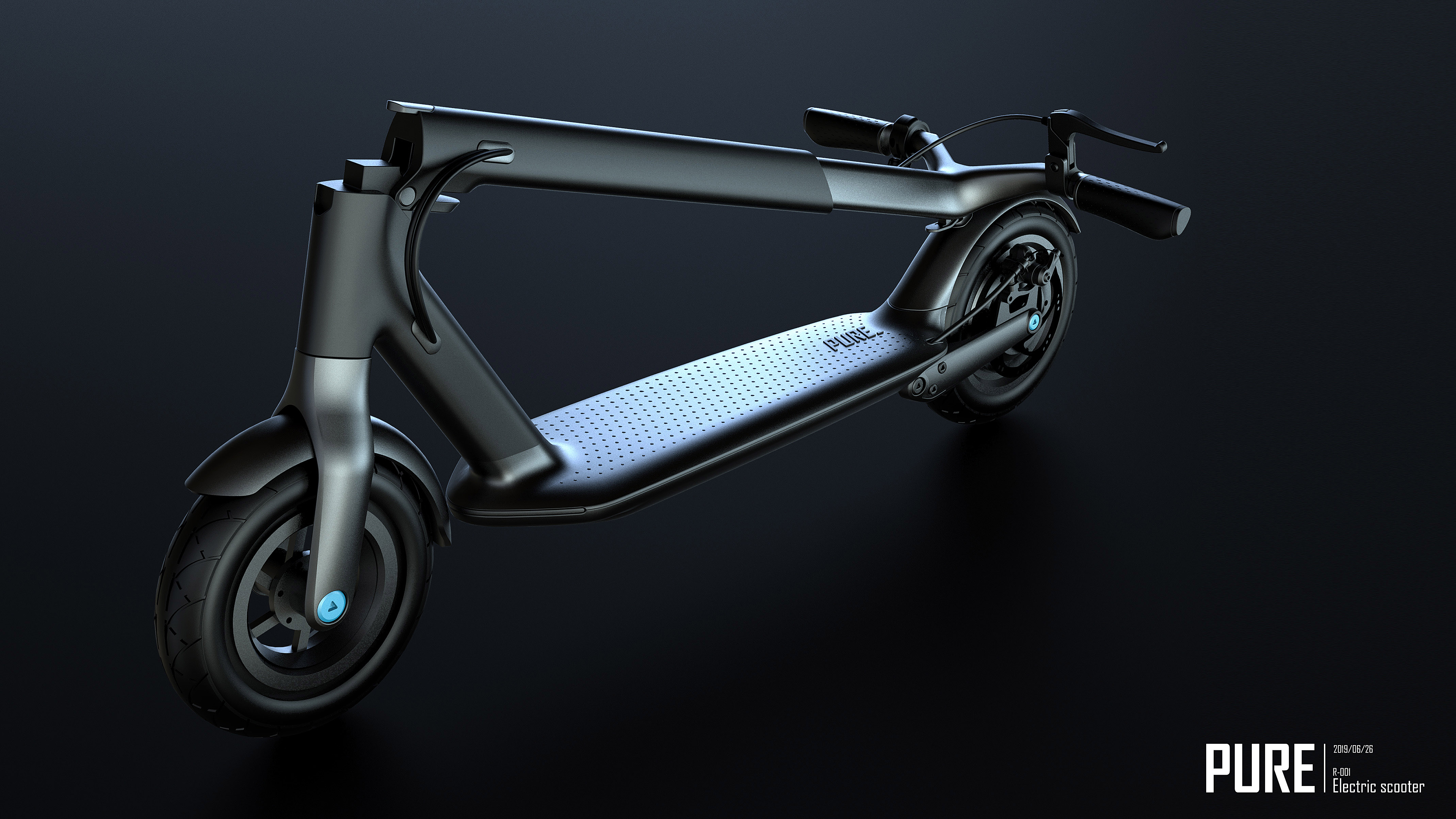 Husky original design，Appearance design，vehicle，Electric scooter，