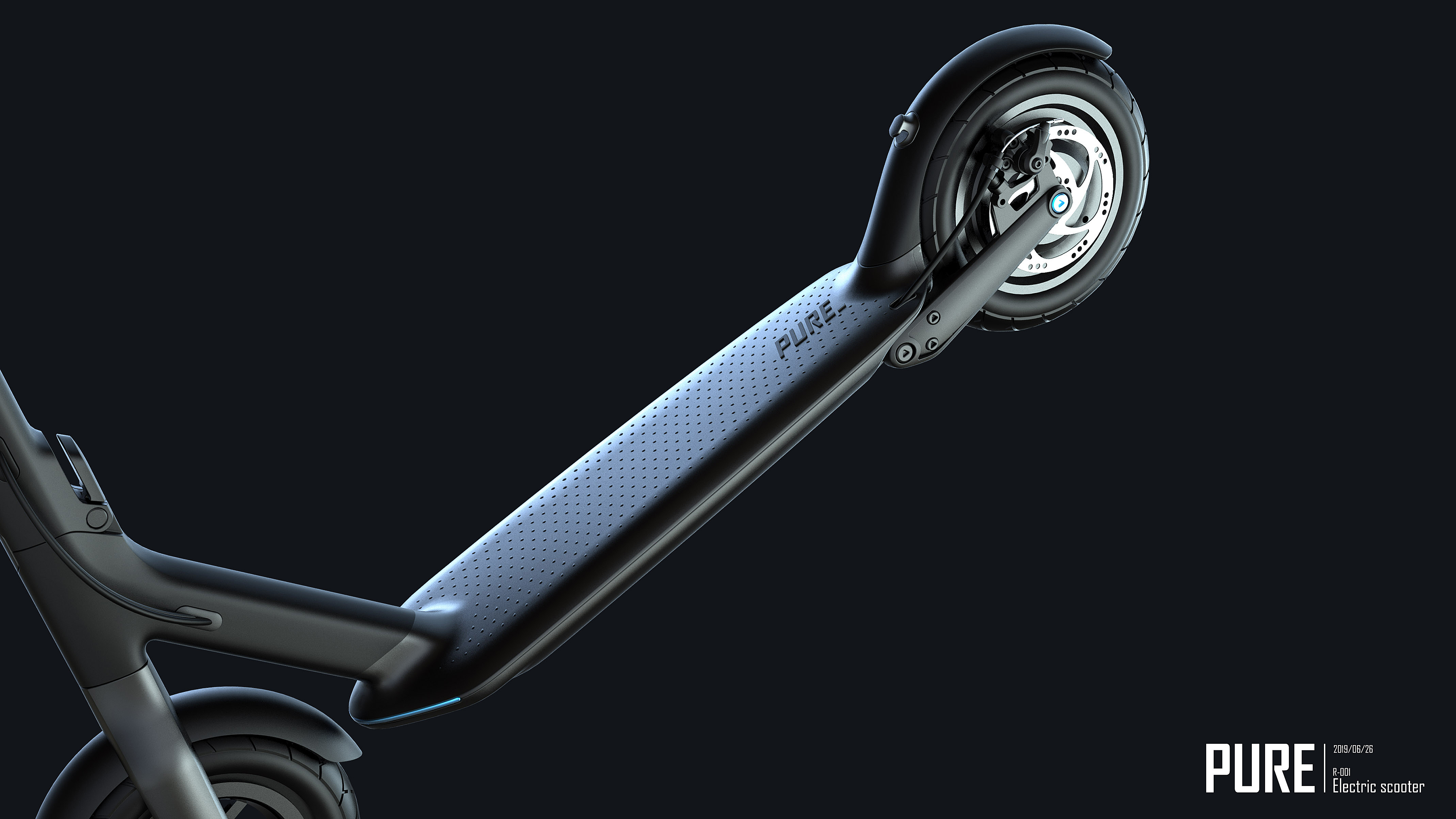 Husky original design，Appearance design，vehicle，Electric scooter，