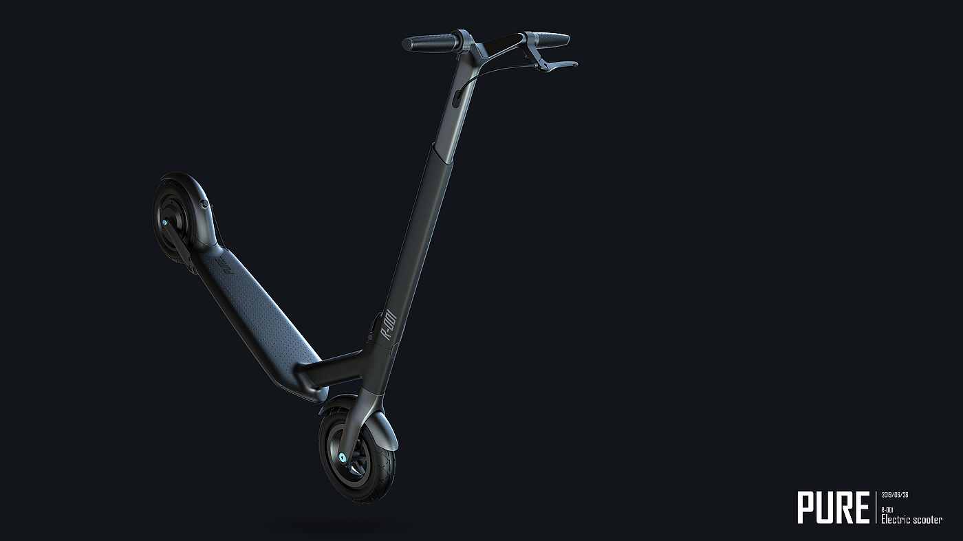 Husky original design，Appearance design，vehicle，Electric scooter，