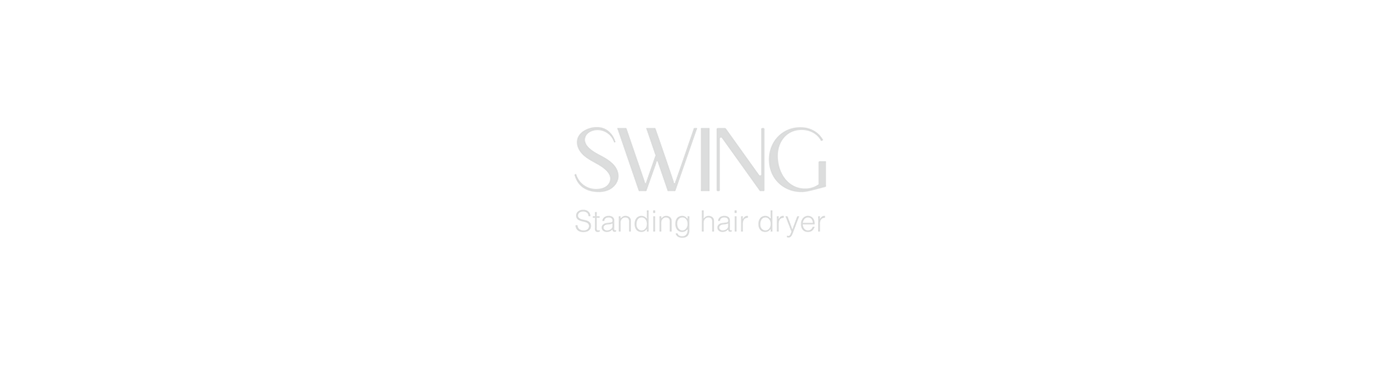 product design，hair drier，visualization，swing，