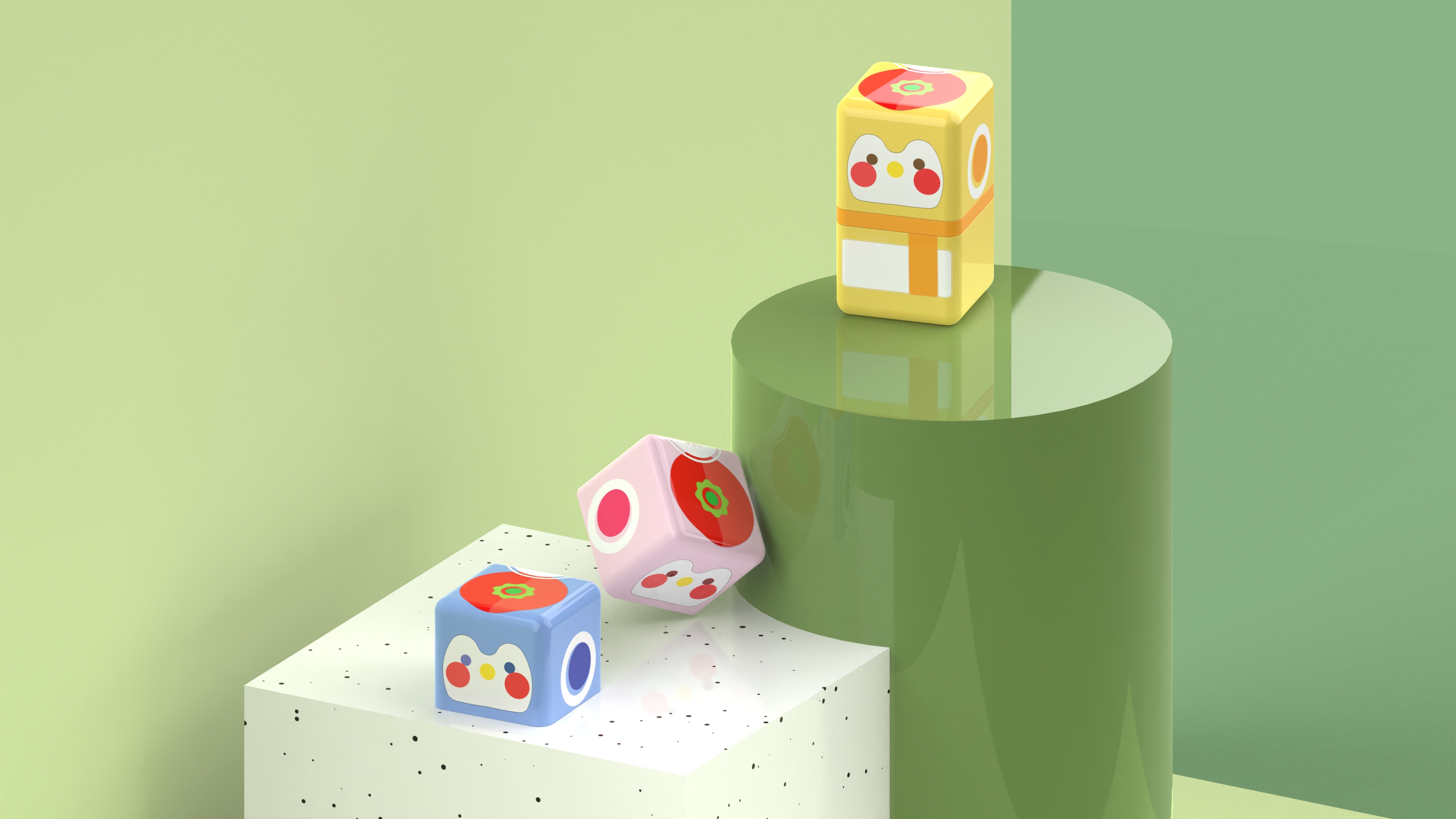 Q Meng; Penguins; Water cup，