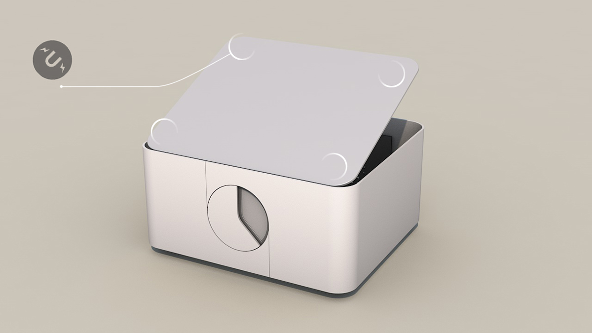 Ergonomics，beautiful，QUB computer case，compact，Minimalism，