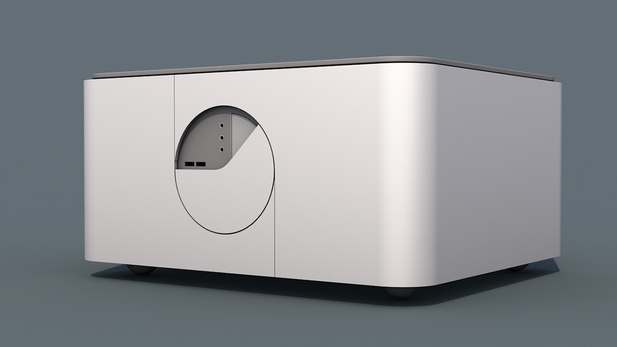 Ergonomics，beautiful，QUB computer case，compact，Minimalism，