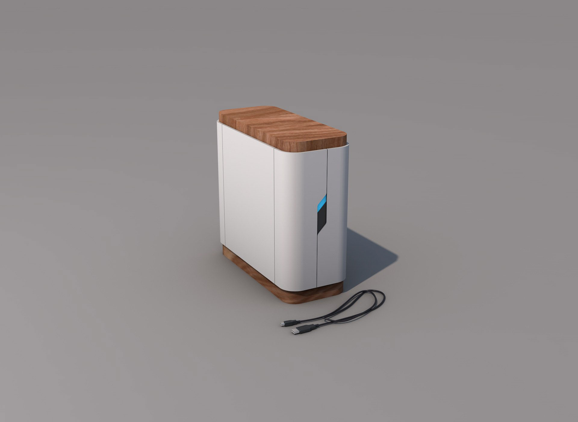 Ergonomics，beautiful，QUB computer case，compact，Minimalism，