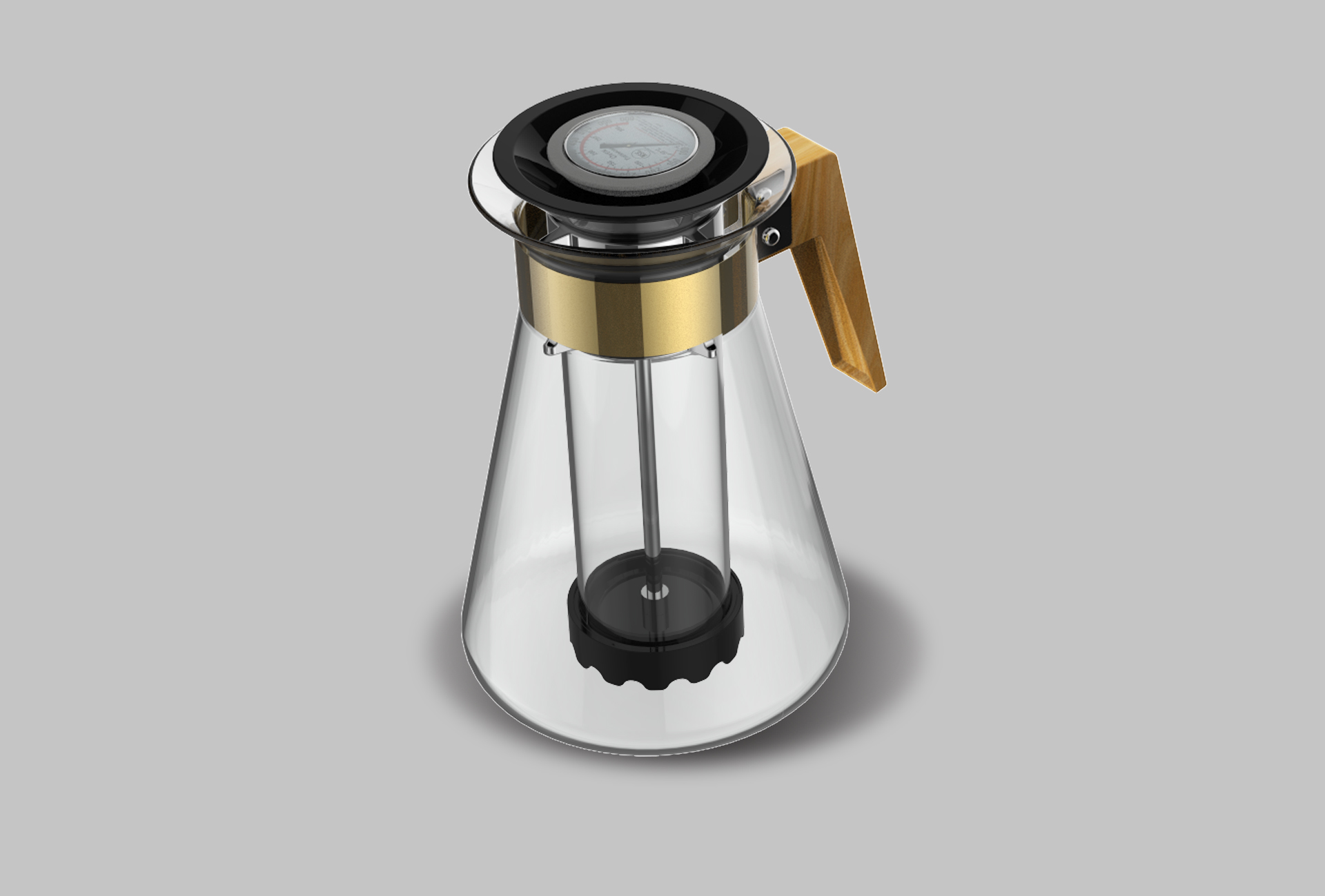 Coffee pot，Enamel pressure pot，