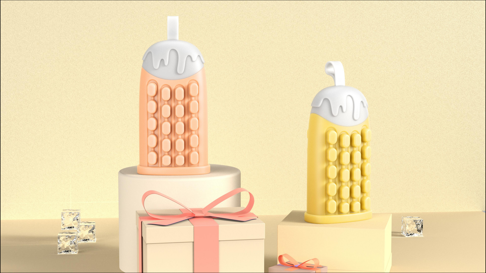 fresh，Ice lattice，