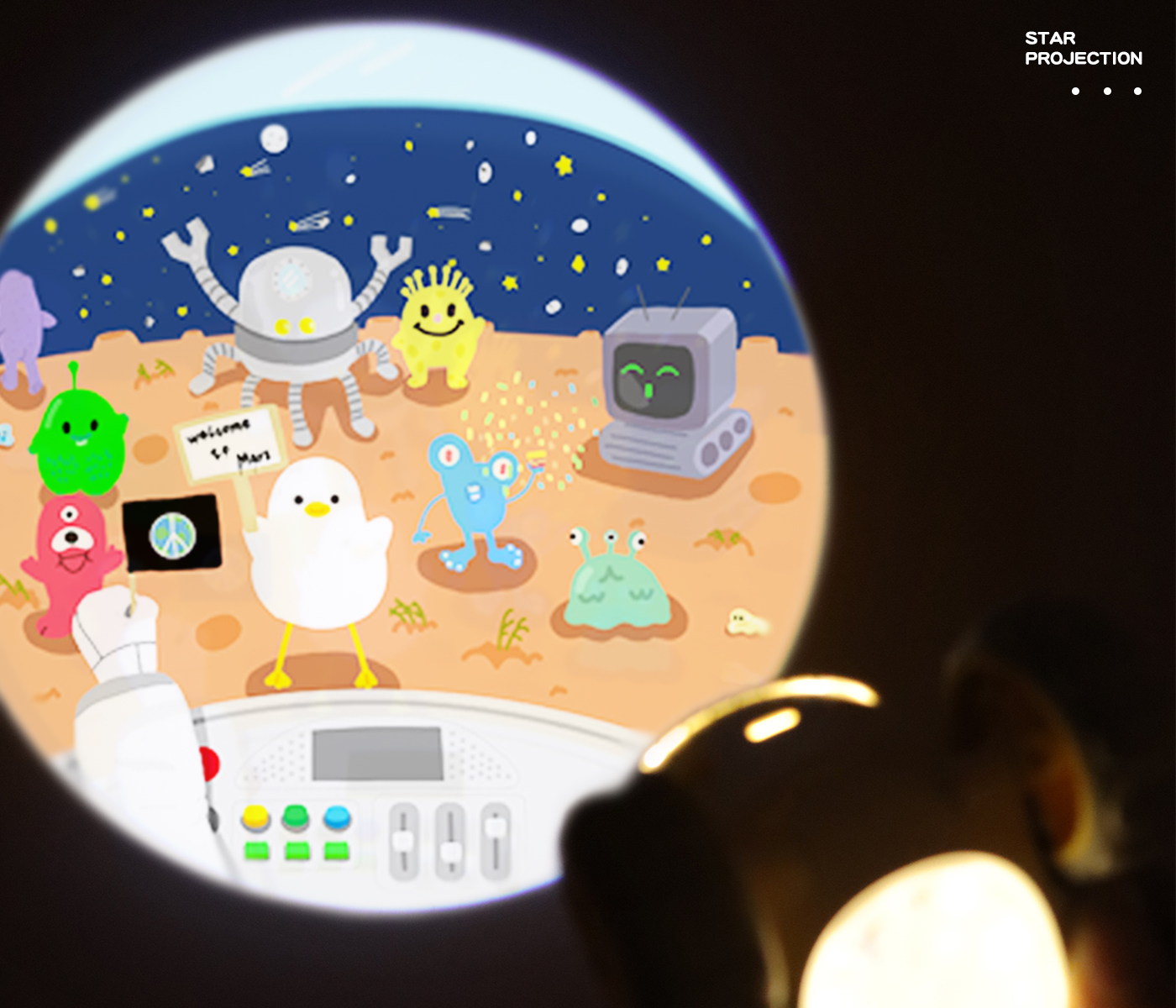 Projection，lamp，trend，vehicle，Supernova，starry sky，atmosphere，Toys，