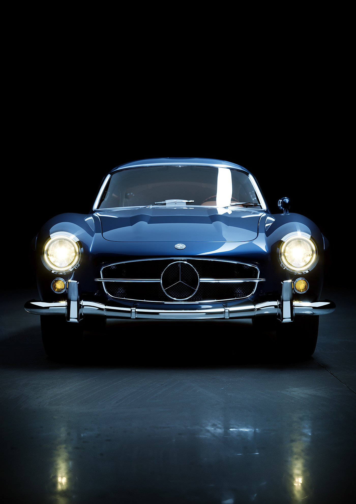 3D car，3ds Max，File visualization，Computer animation，Benz，