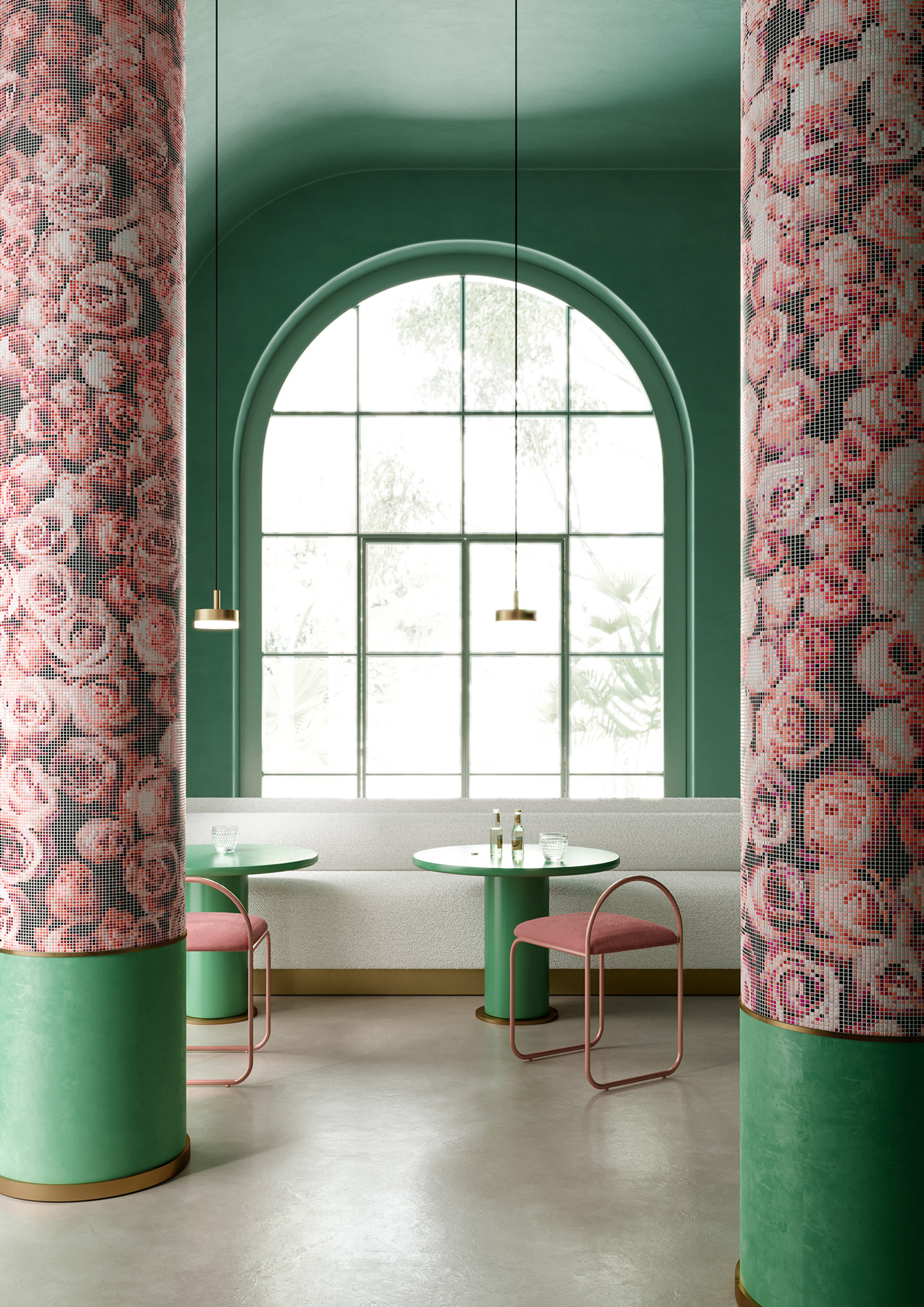 3D architecture，Artistic direction，Crown design，Interior design，wallpaper，wallpaper，