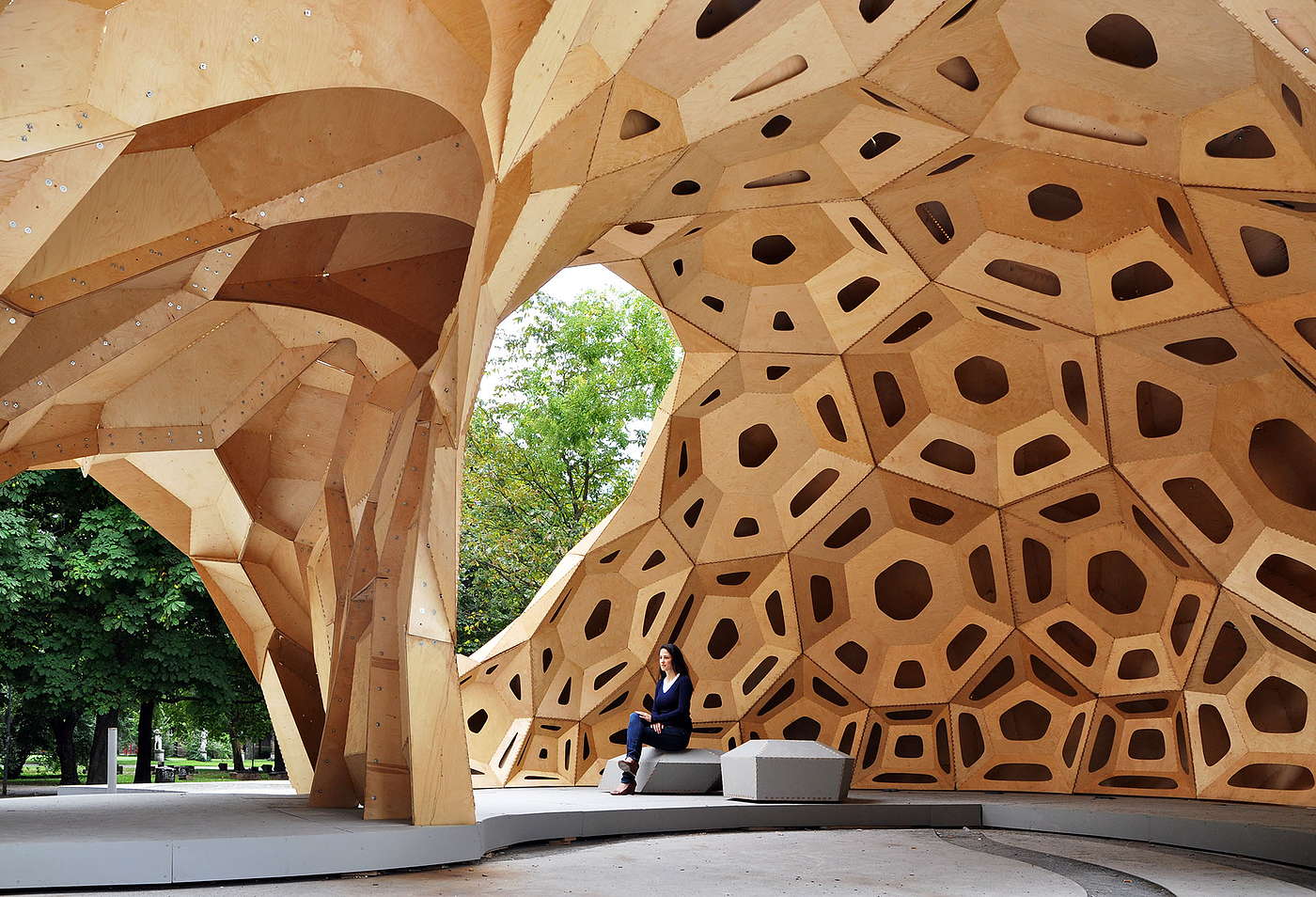 corner，corner，public space ，Outdoor architecture，city，pavilion，