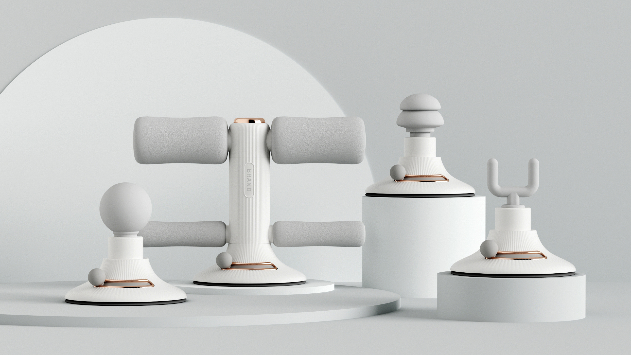 abdominal curl，Light luxury，multi-function，Color matching，massage，