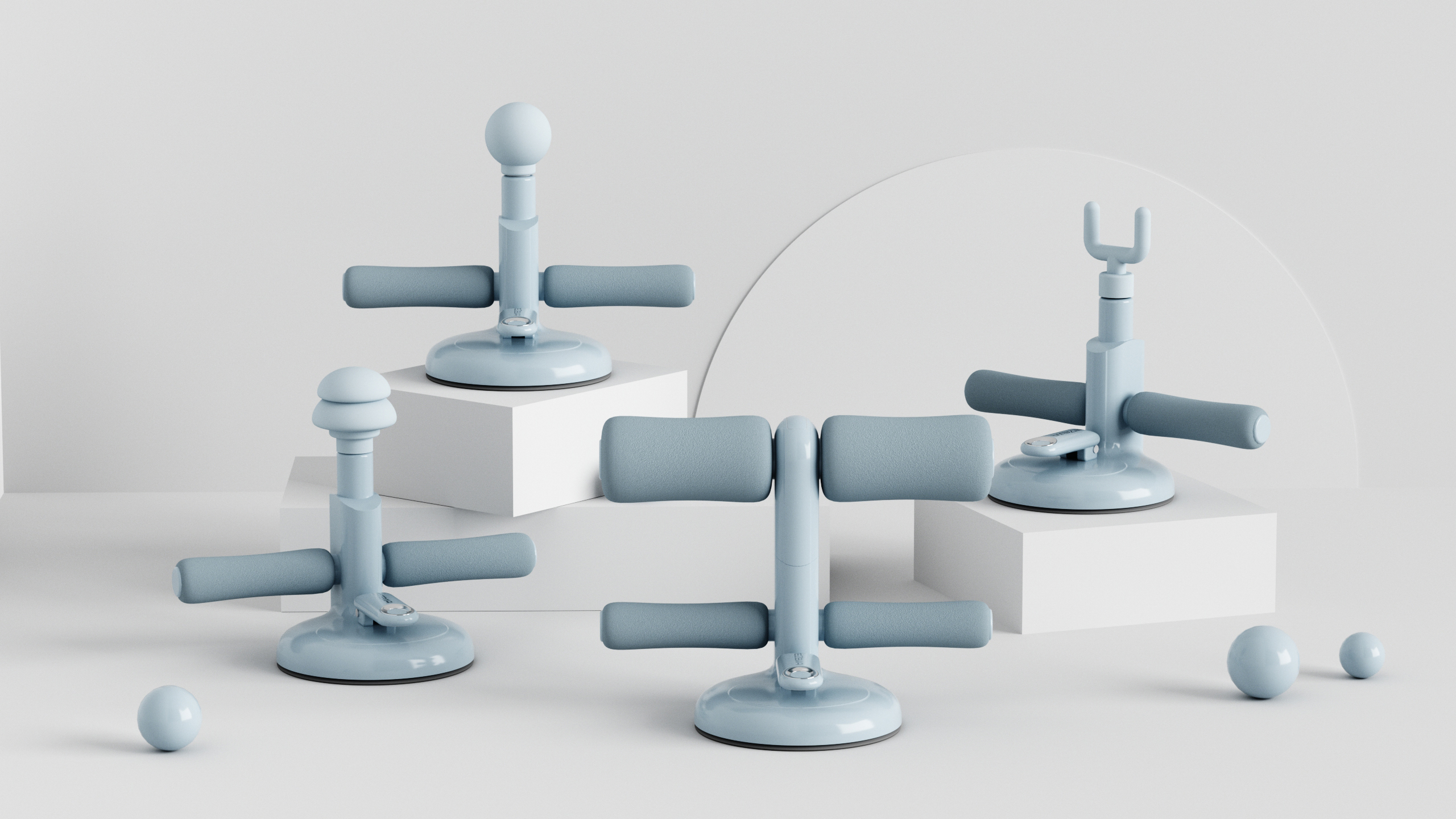 abdominal curl，Light luxury，multi-function，Color matching，massage，