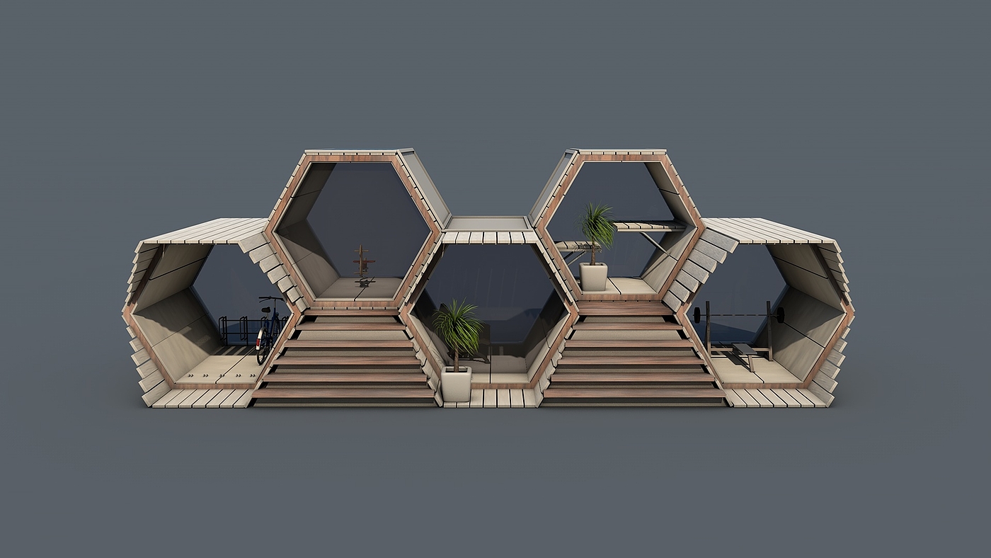 corner，corner，public space ，Outdoor architecture，city，pavilion，