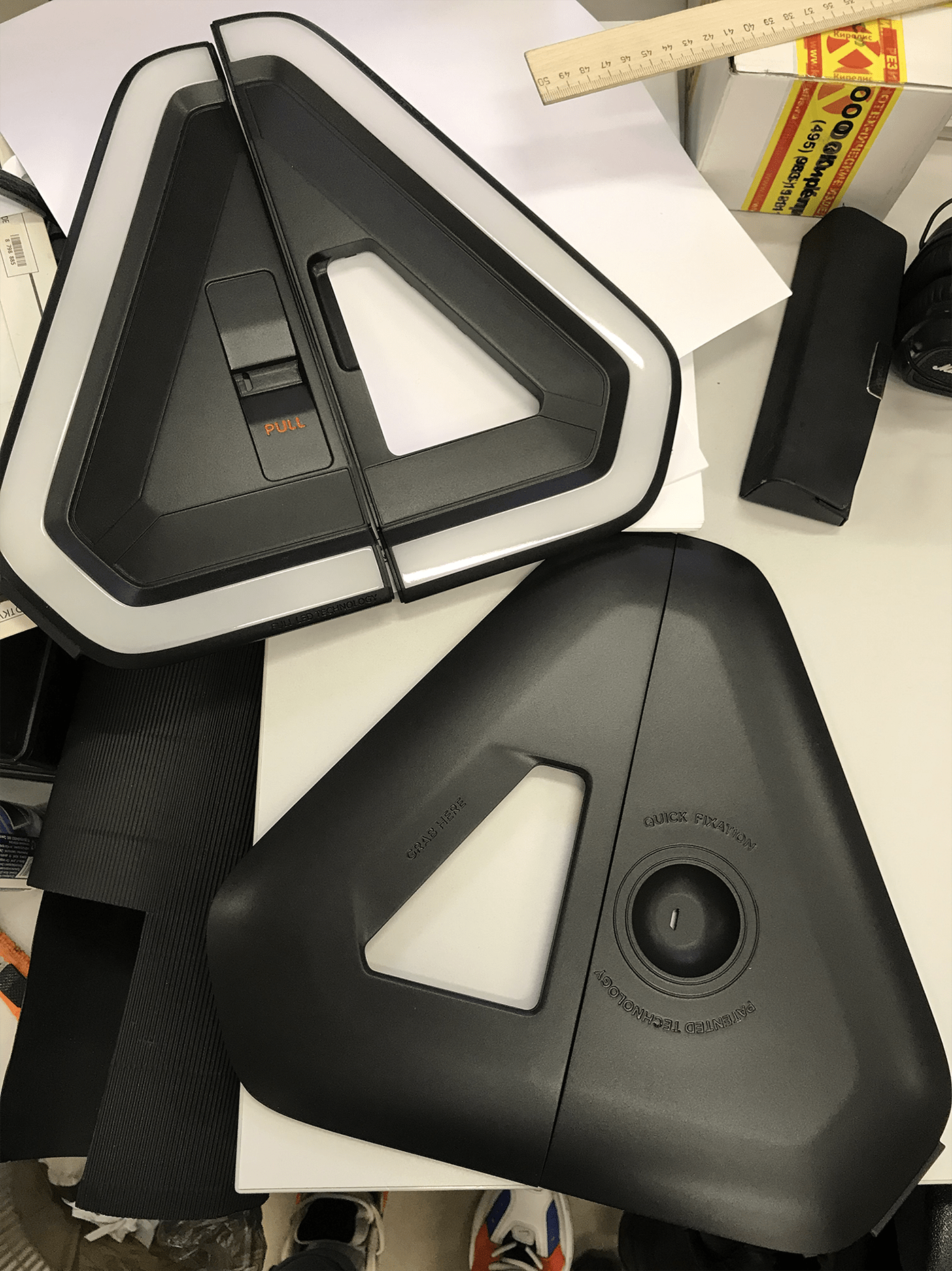 product design，Industrial design，3d，3D model，Design，Warning sign，