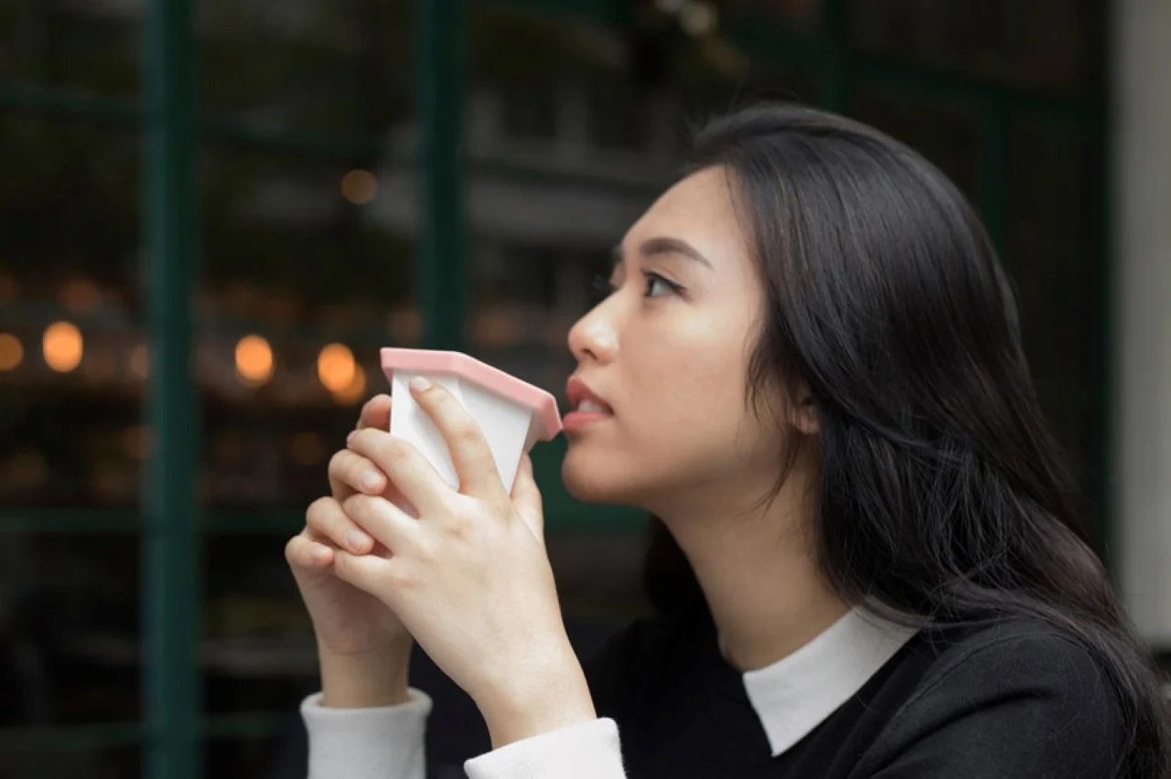 Foldable，Origami cup，product design，