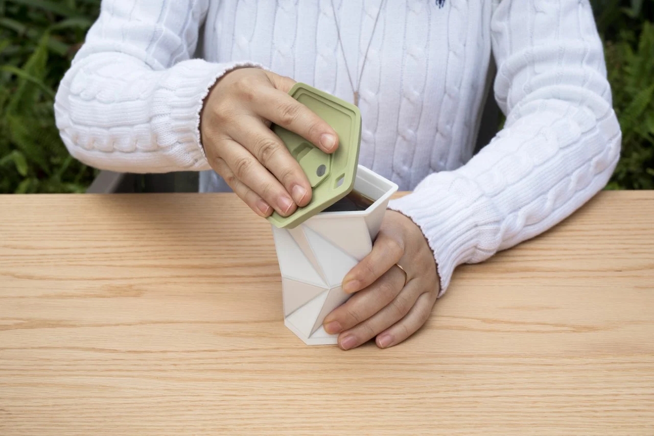 Foldable，Origami cup，product design，