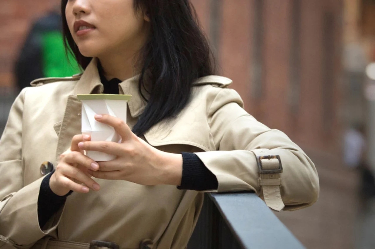 Foldable，Origami cup，product design，