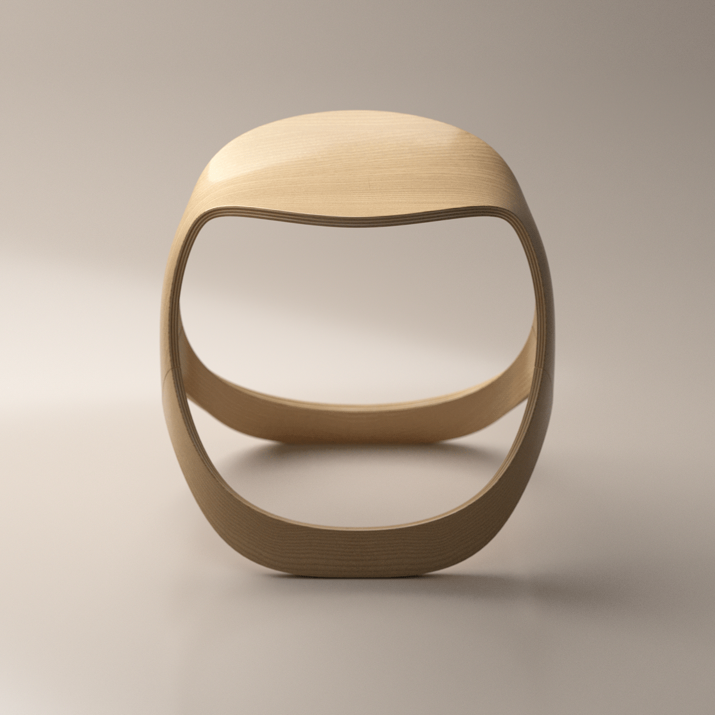 Woodworking design，Natural furniture，Plywood products，Wooden stool，