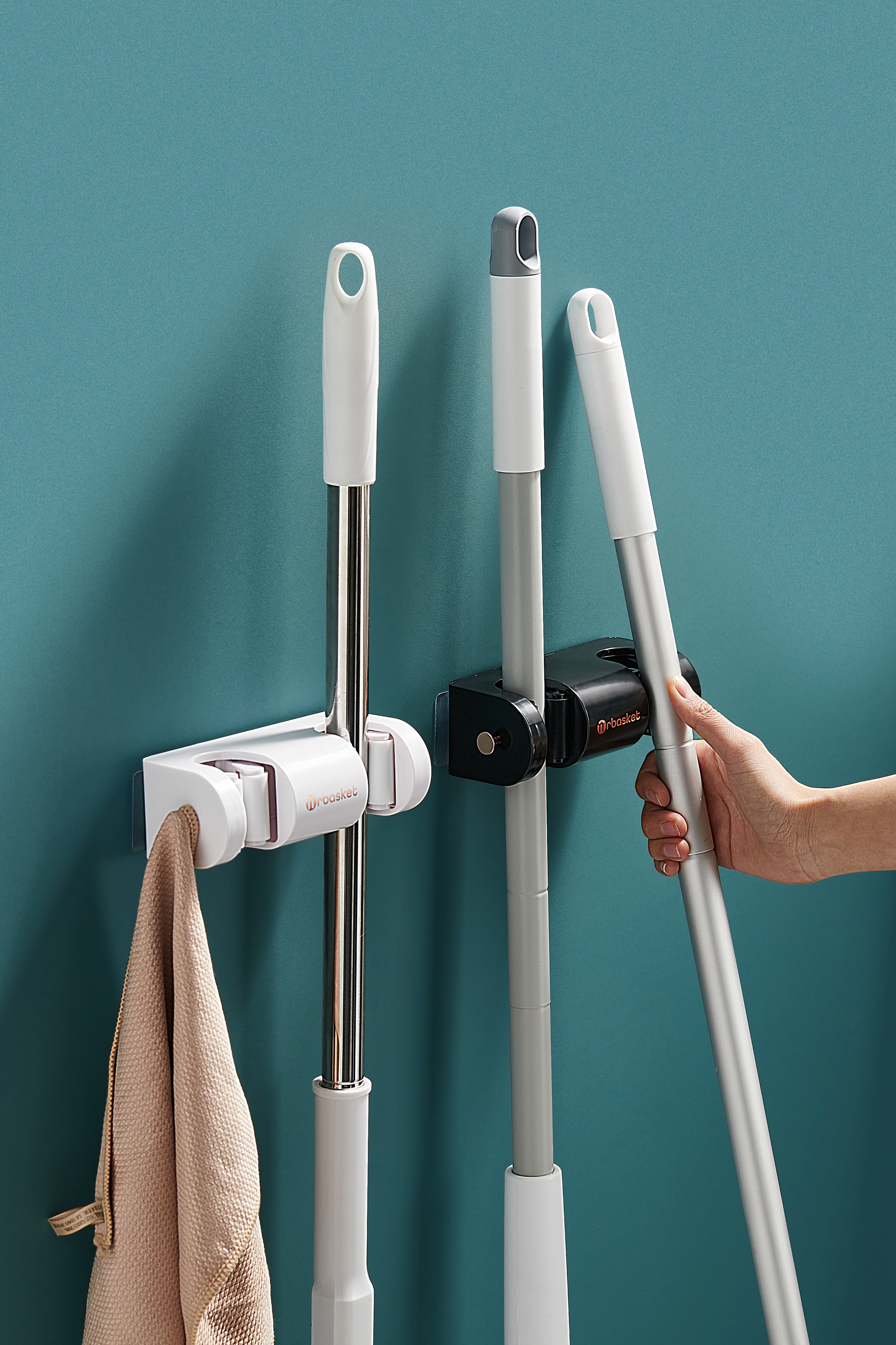 Hook double end mop clip，