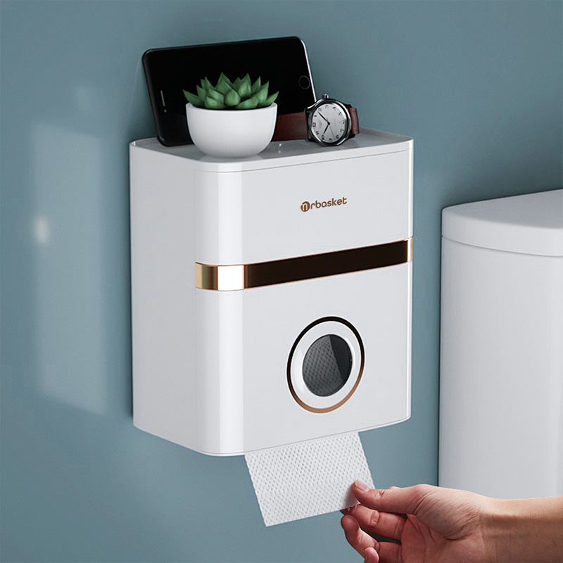 Light luxury sanitary napkin box，