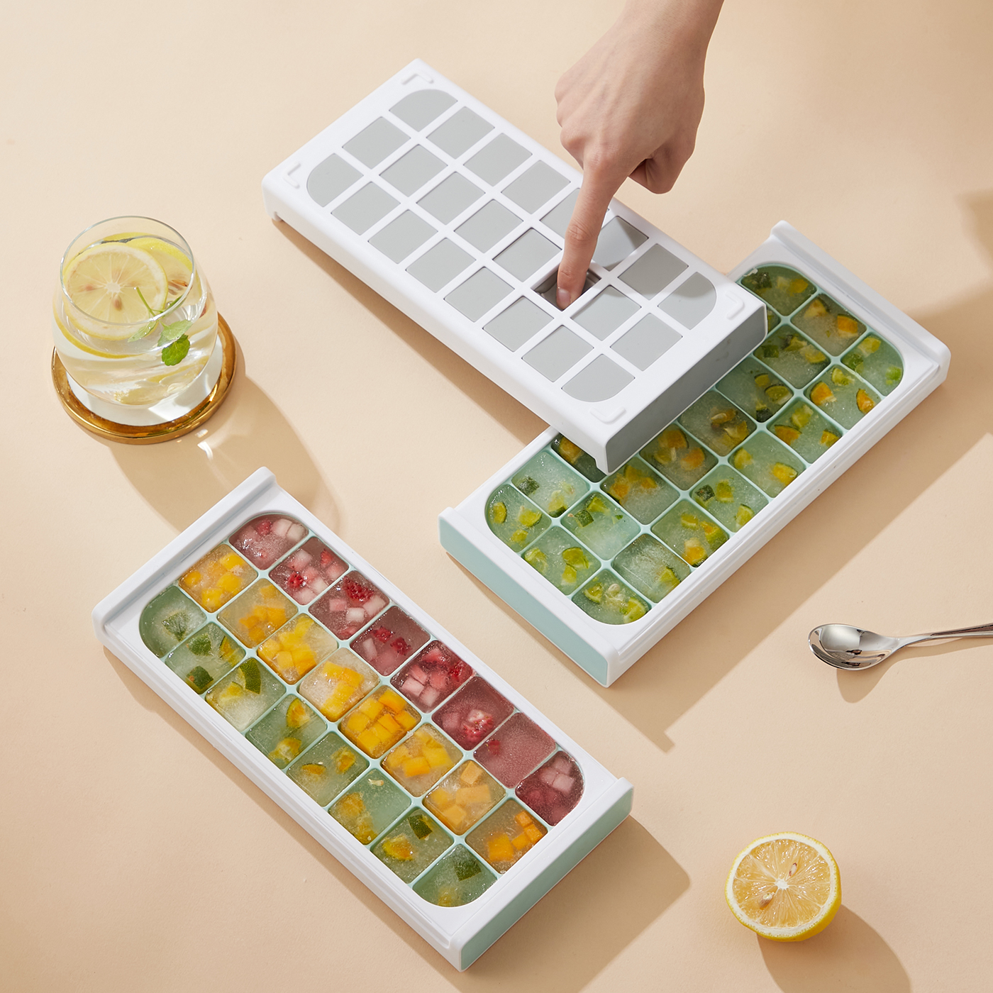 Silica gel ice lattice，