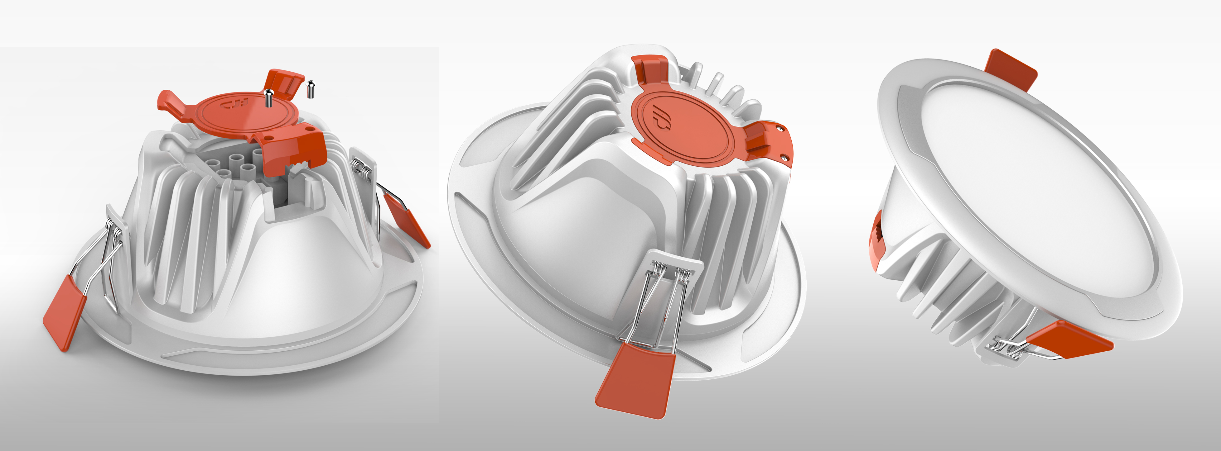 industrial design，PI，Product image identification，Hand drawn，lamp，Downlight，lamps and lanterns，distinguish，