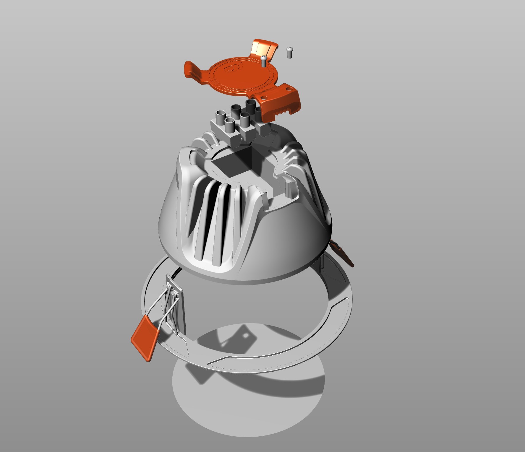 industrial design，PI，Product image identification，Hand drawn，lamp，Downlight，lamps and lanterns，distinguish，