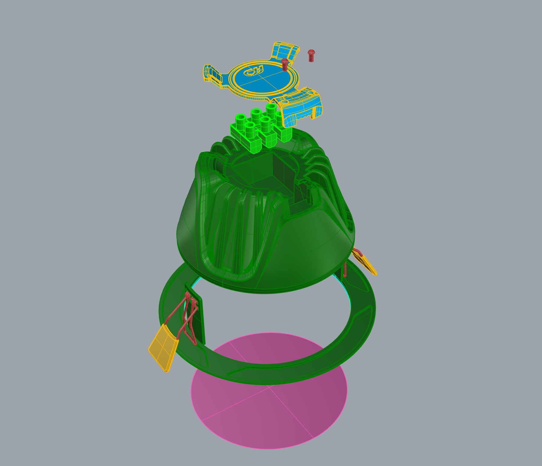 industrial design，PI，Product image identification，Hand drawn，lamp，Downlight，lamps and lanterns，distinguish，