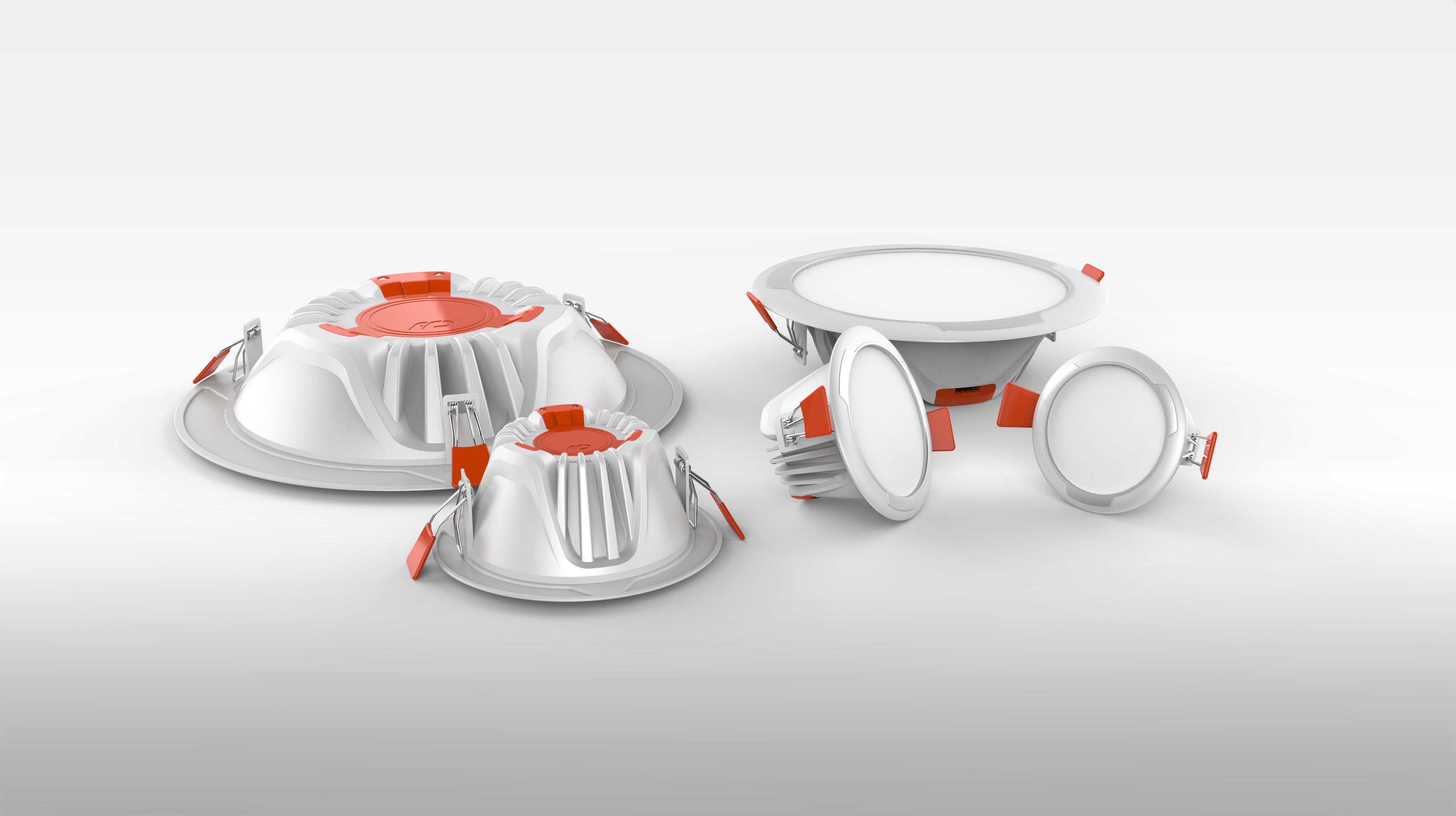 industrial design，PI，Product image identification，Hand drawn，lamp，Downlight，lamps and lanterns，distinguish，