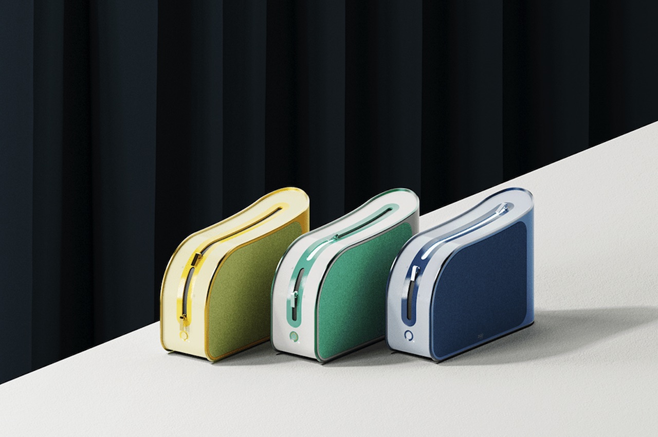 Concept product，The loudspeaker is equipped with a sound meter，Zipp，product design，loudspeaker box，