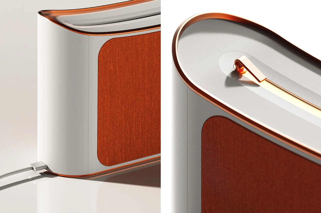 Concept product，The loudspeaker is equipped with a sound meter，Zipp，product design，loudspeaker box，