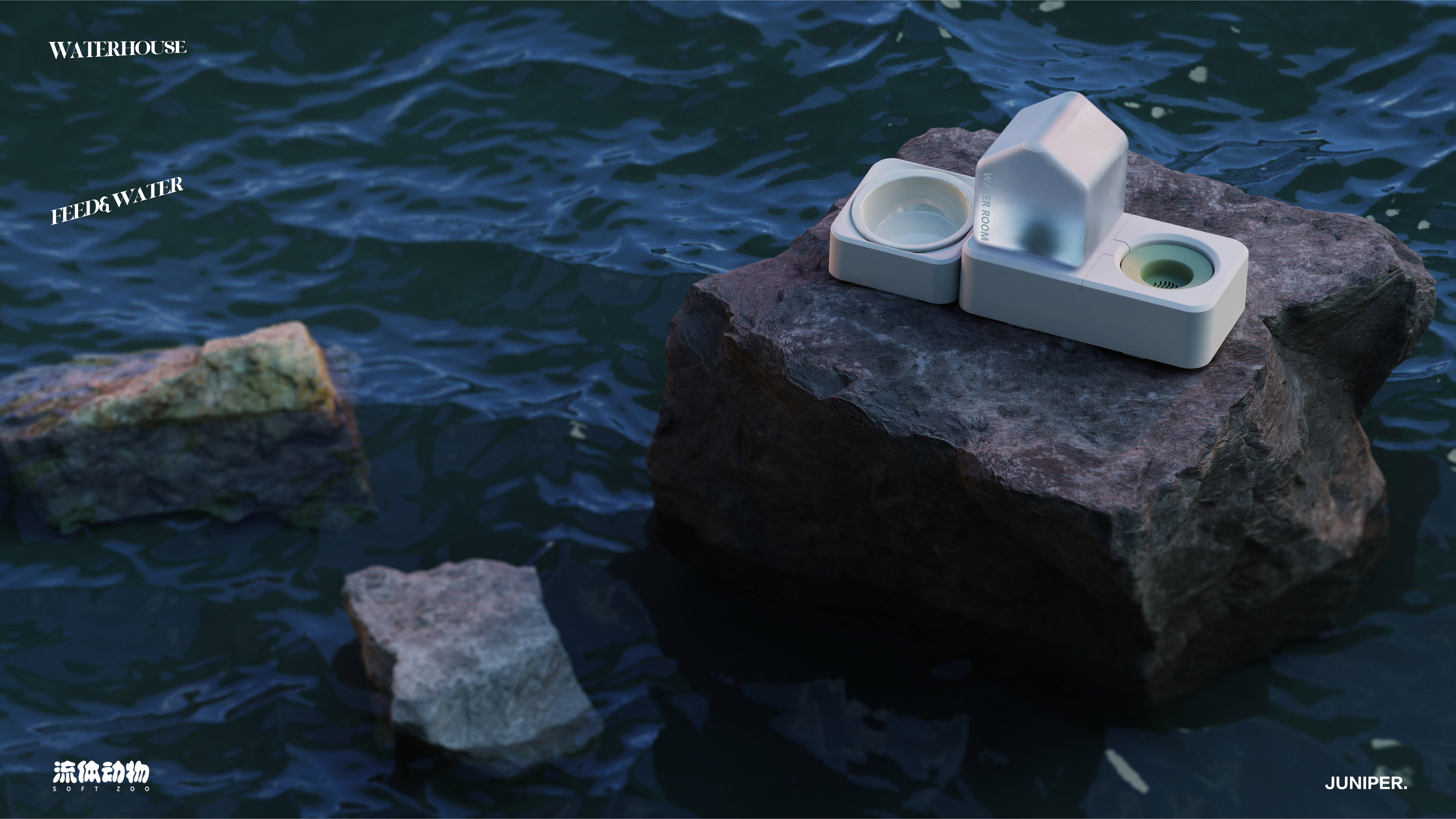 Pet Supplies & Pet，Cat bowl，The cat feeds water，Cat food，