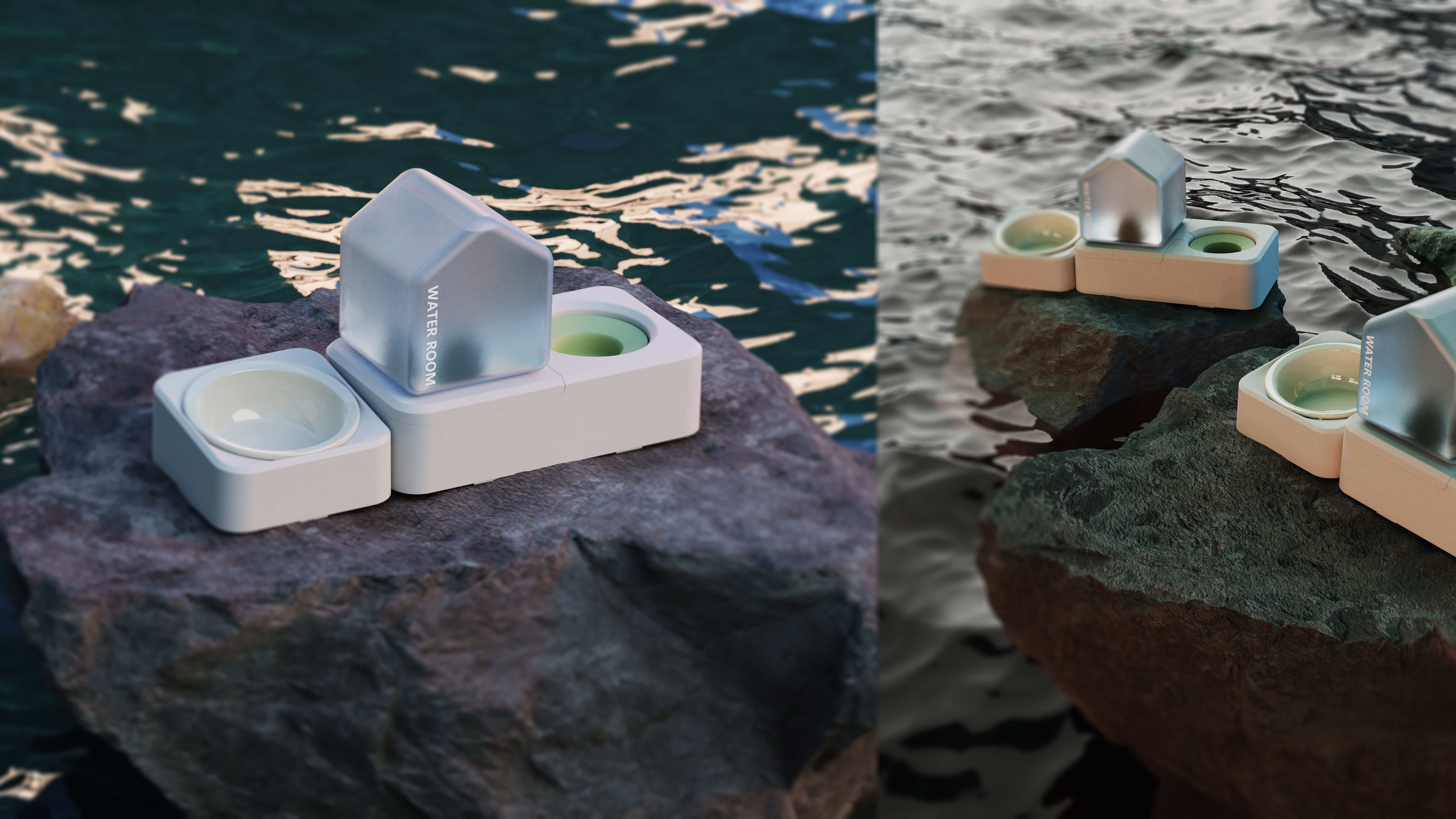 Pet Supplies & Pet，Cat bowl，The cat feeds water，Cat food，