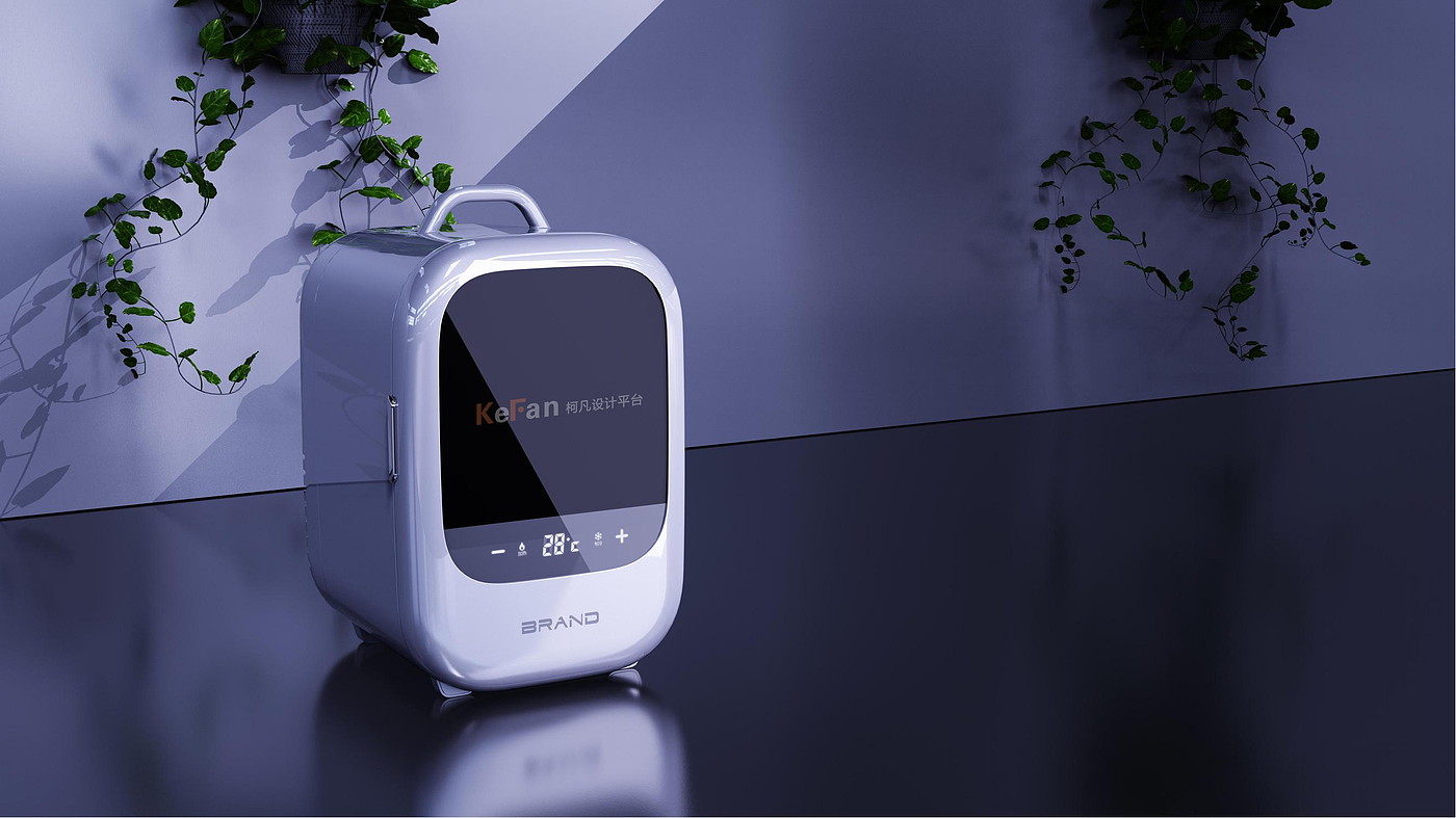 Makeup mini refrigerator，Small refrigerator，product design，