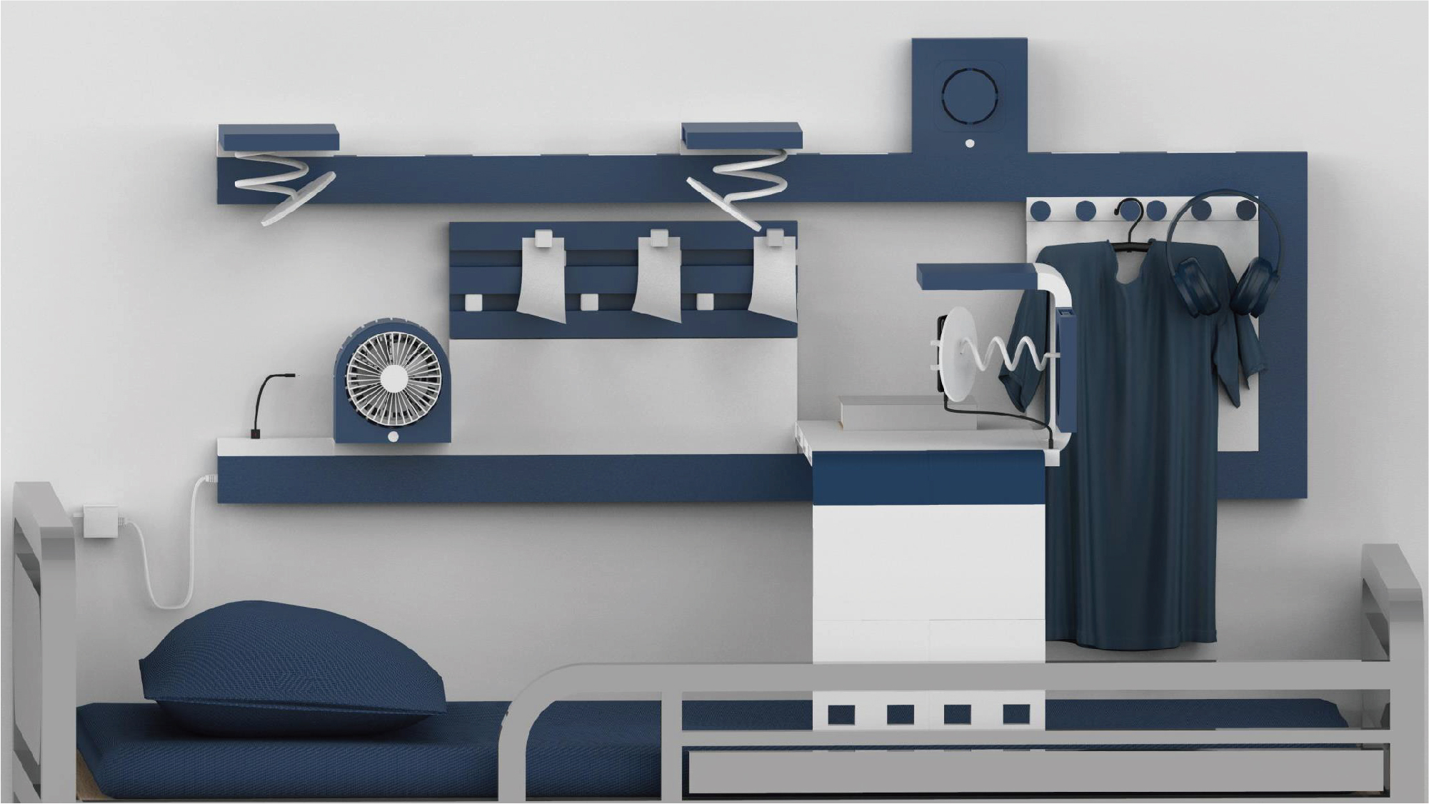 Collection of works, umbrella dryer, system design，