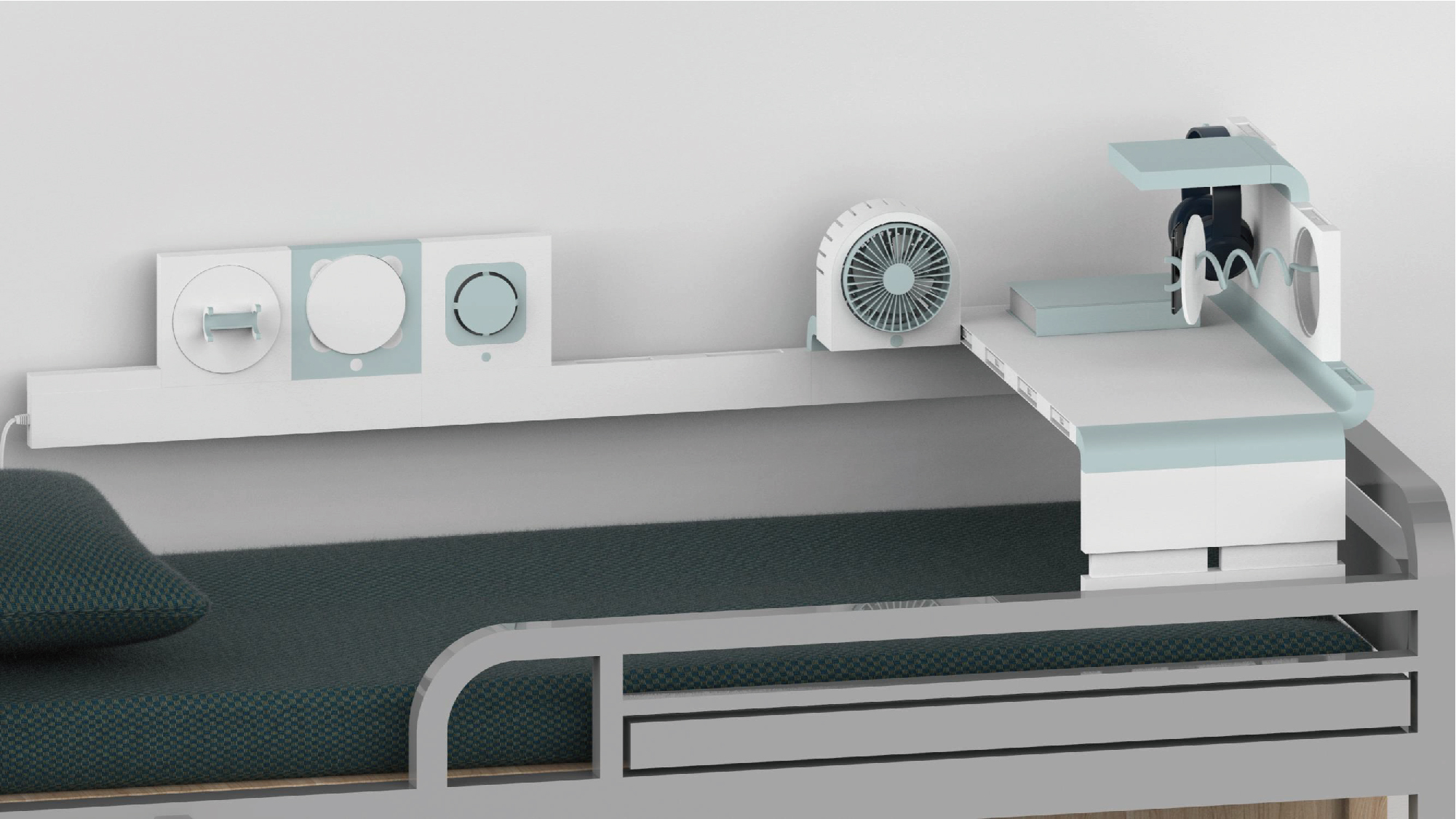 Collection of works, umbrella dryer, system design，