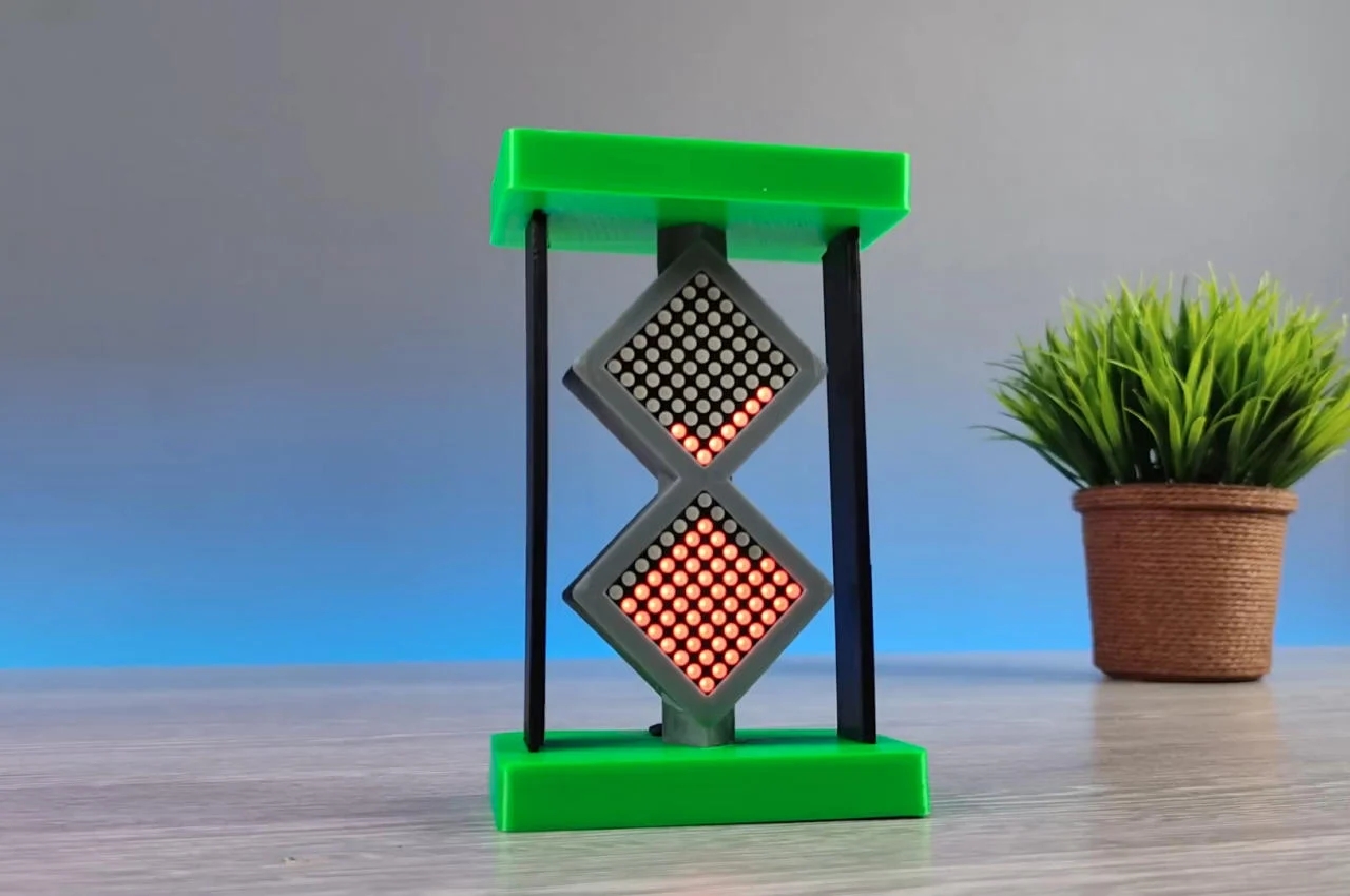Digital hourglass，diy，DIGITAL HOURGLASS，