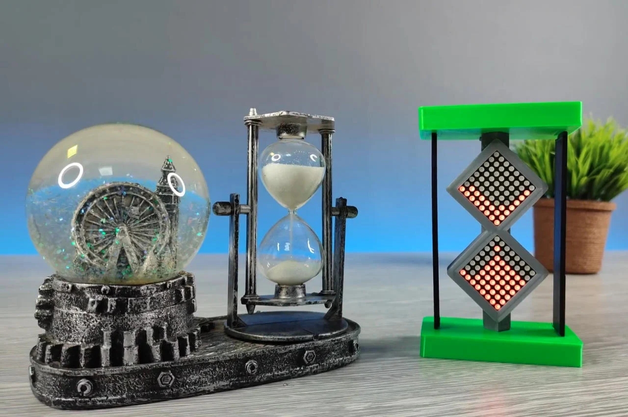 Digital hourglass，diy，DIGITAL HOURGLASS，